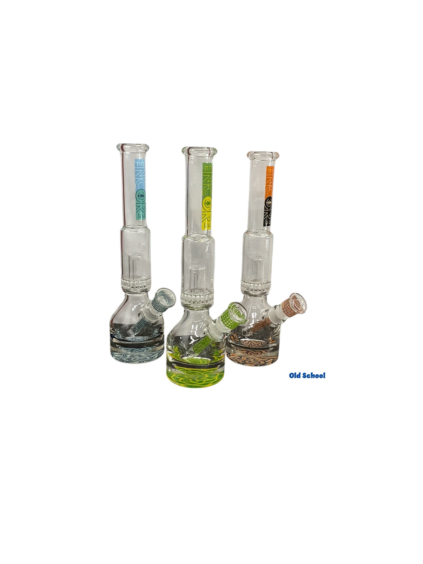13” encore 2 chamber heavy water pipe with tree perc
