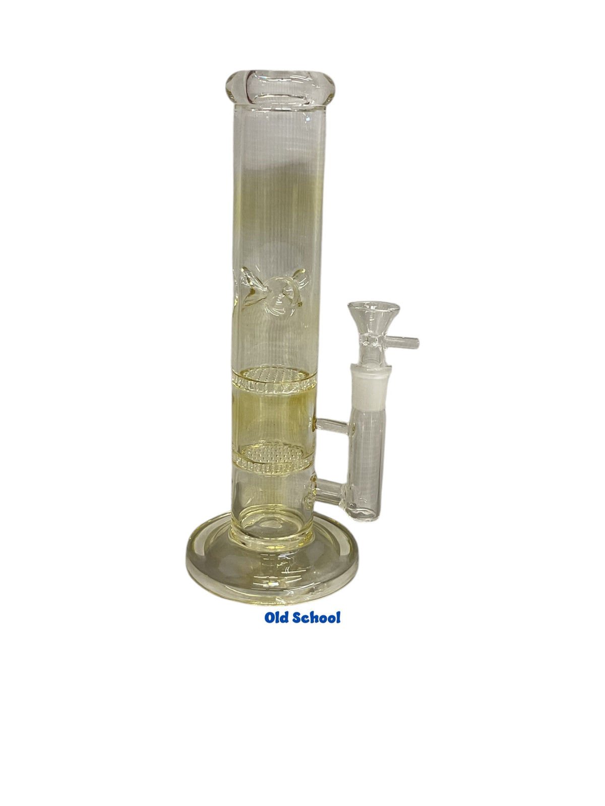 10” Fumed Straight Tube Double Honeycomb Perc