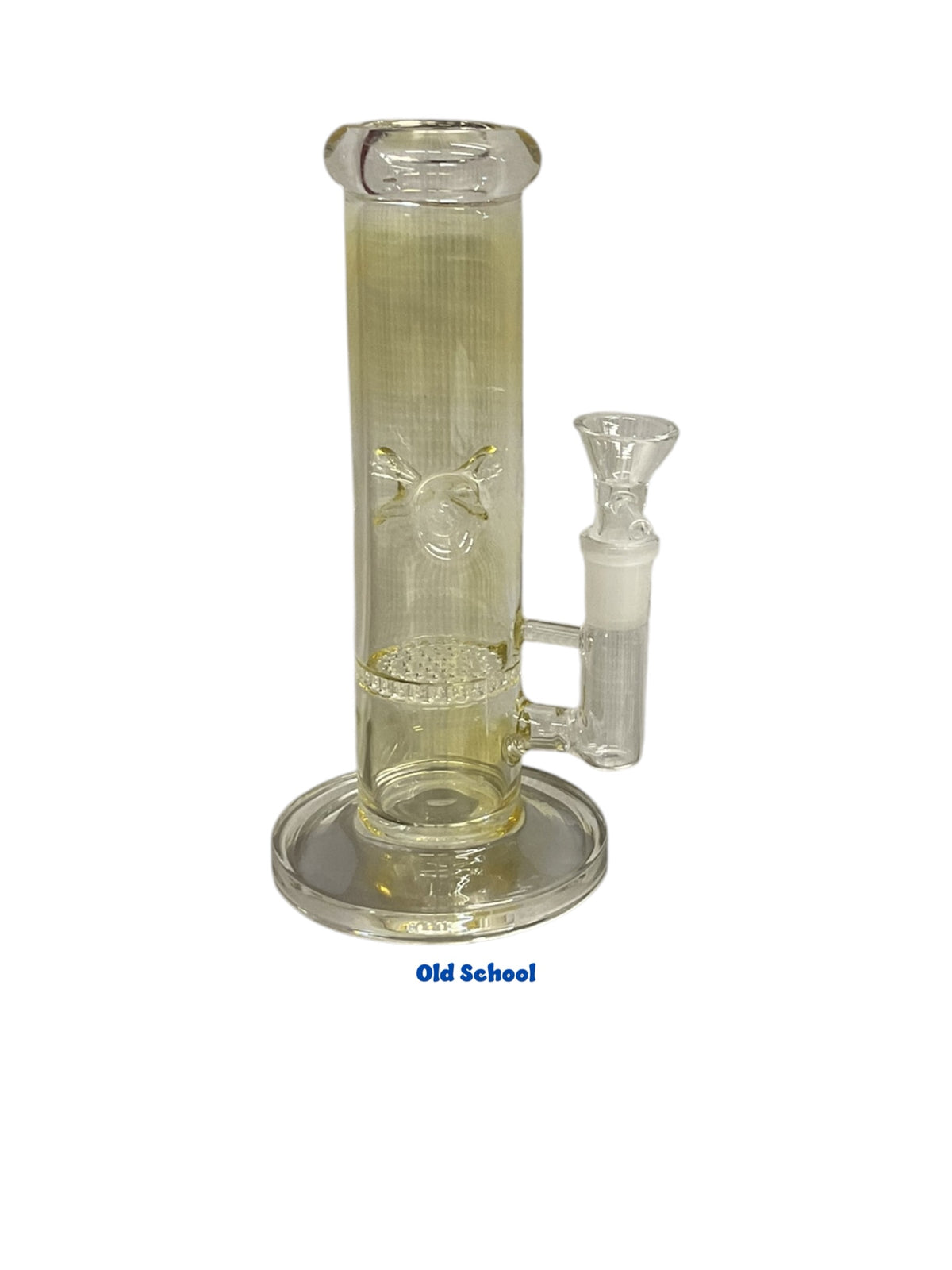 8” Fumed Straight Tube Honeycomb Perc