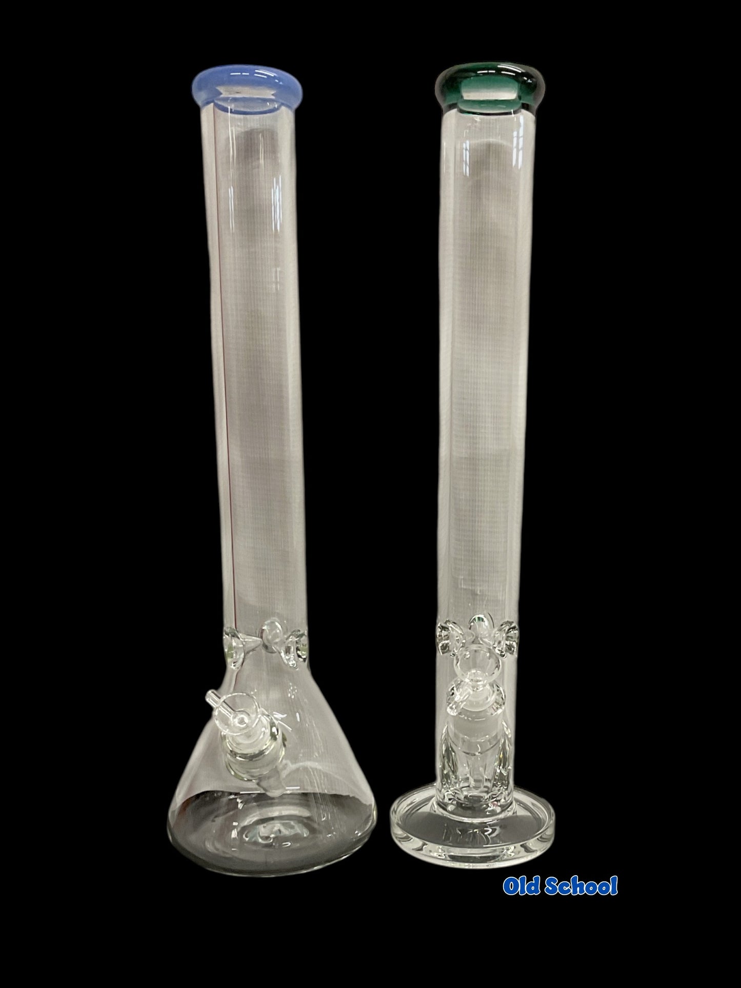 18” 7mm Straight Tube & Beaker Waterpipe