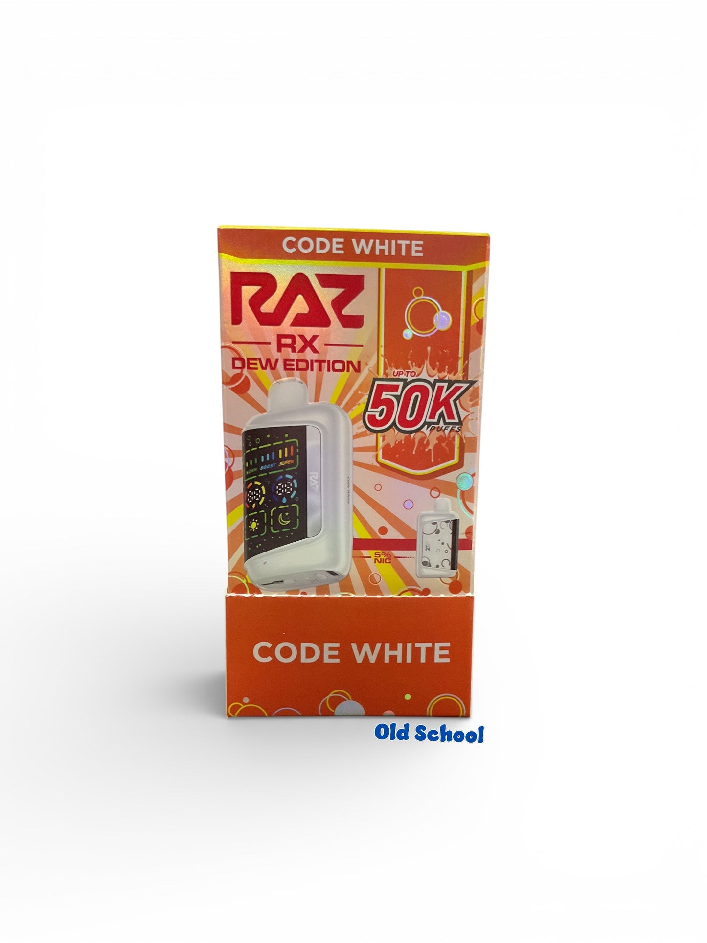 Raz 50k Dew Edition Code White