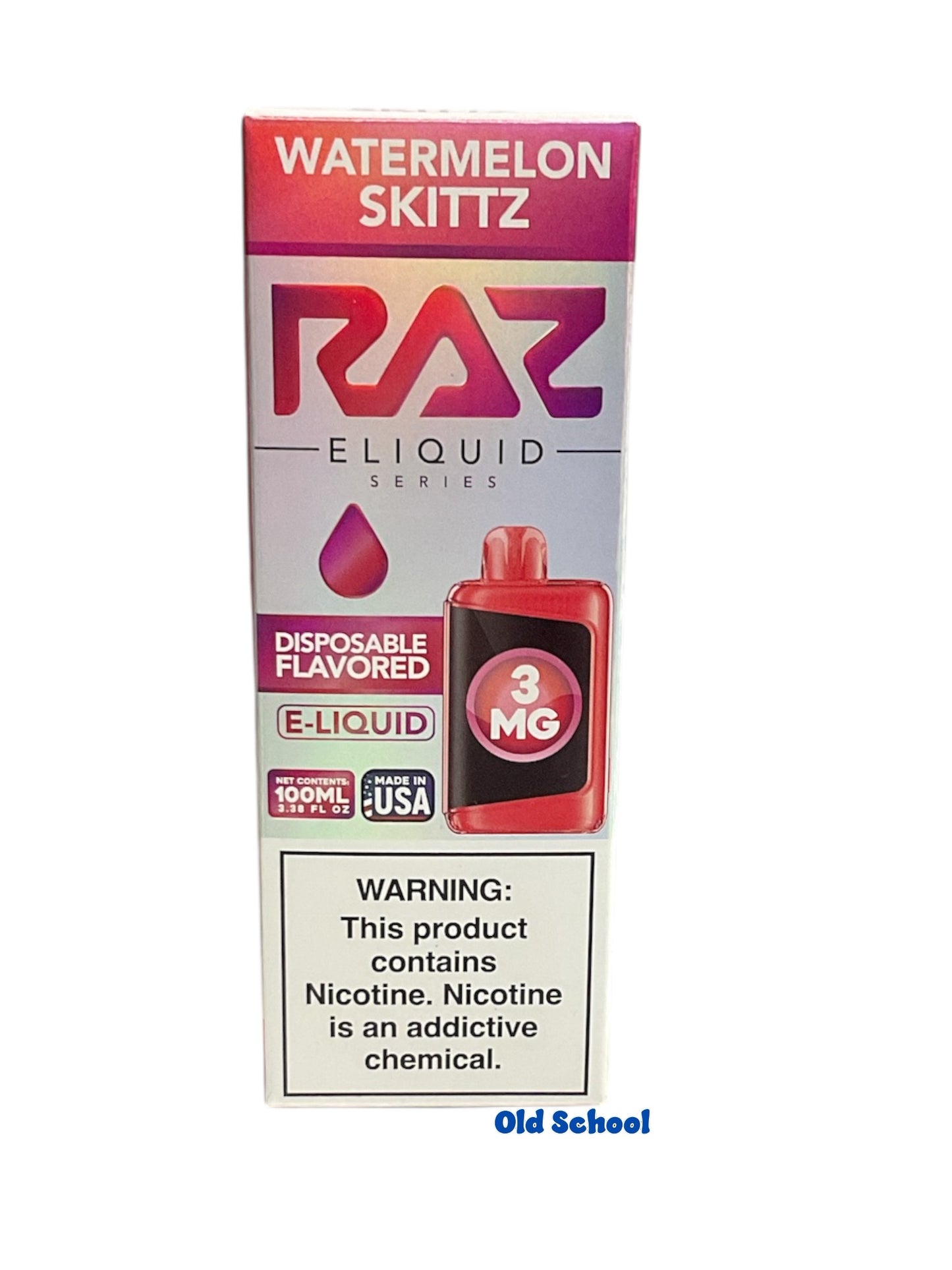 RAZ X Pod Juice 100ml 3mg Watermelon Skittz