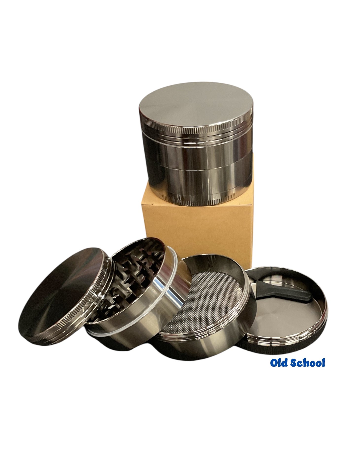 Gunmetal Grey 4pc Grinder