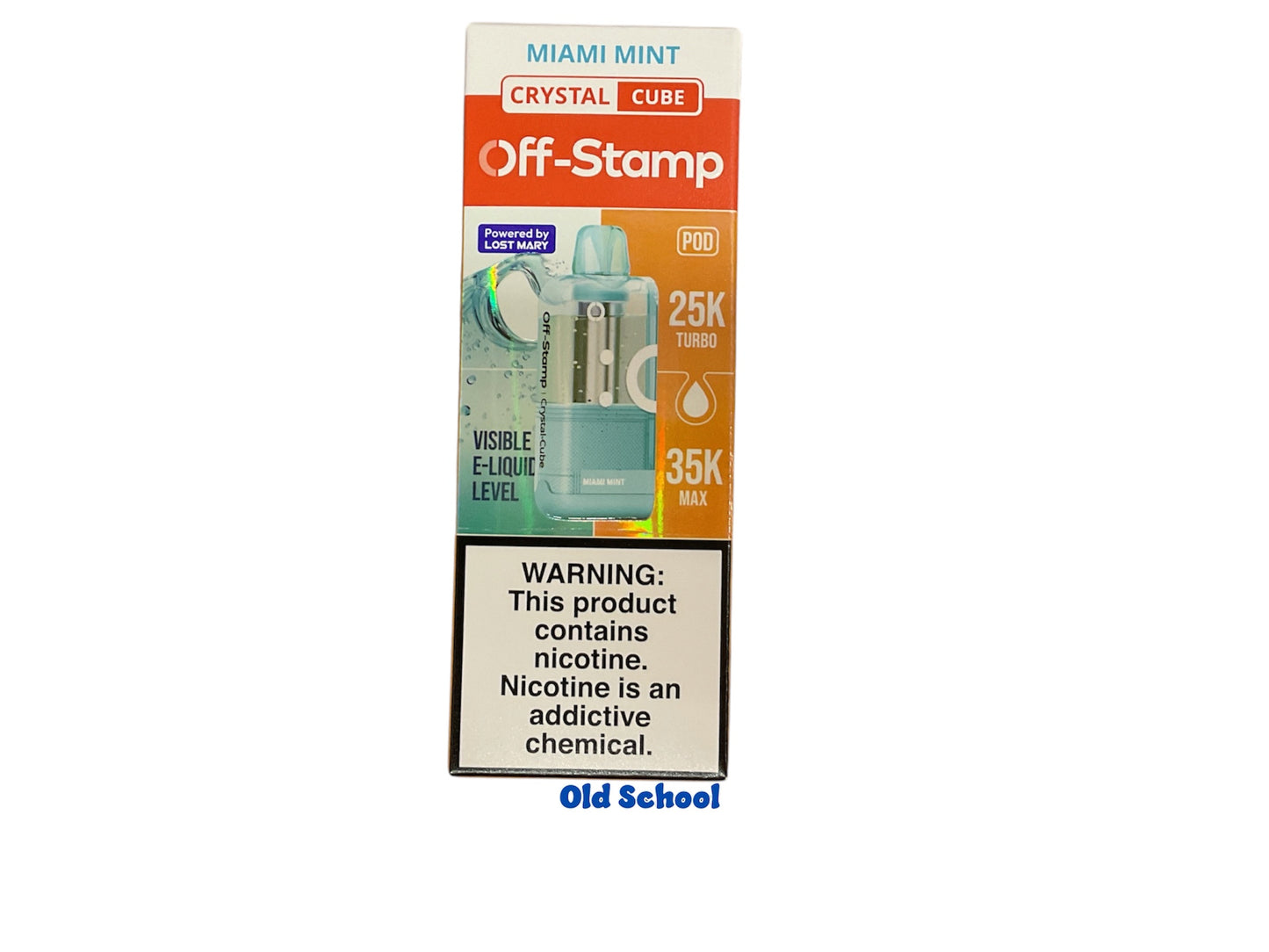 Off Stamp 35k Crystal Pod Miami mint