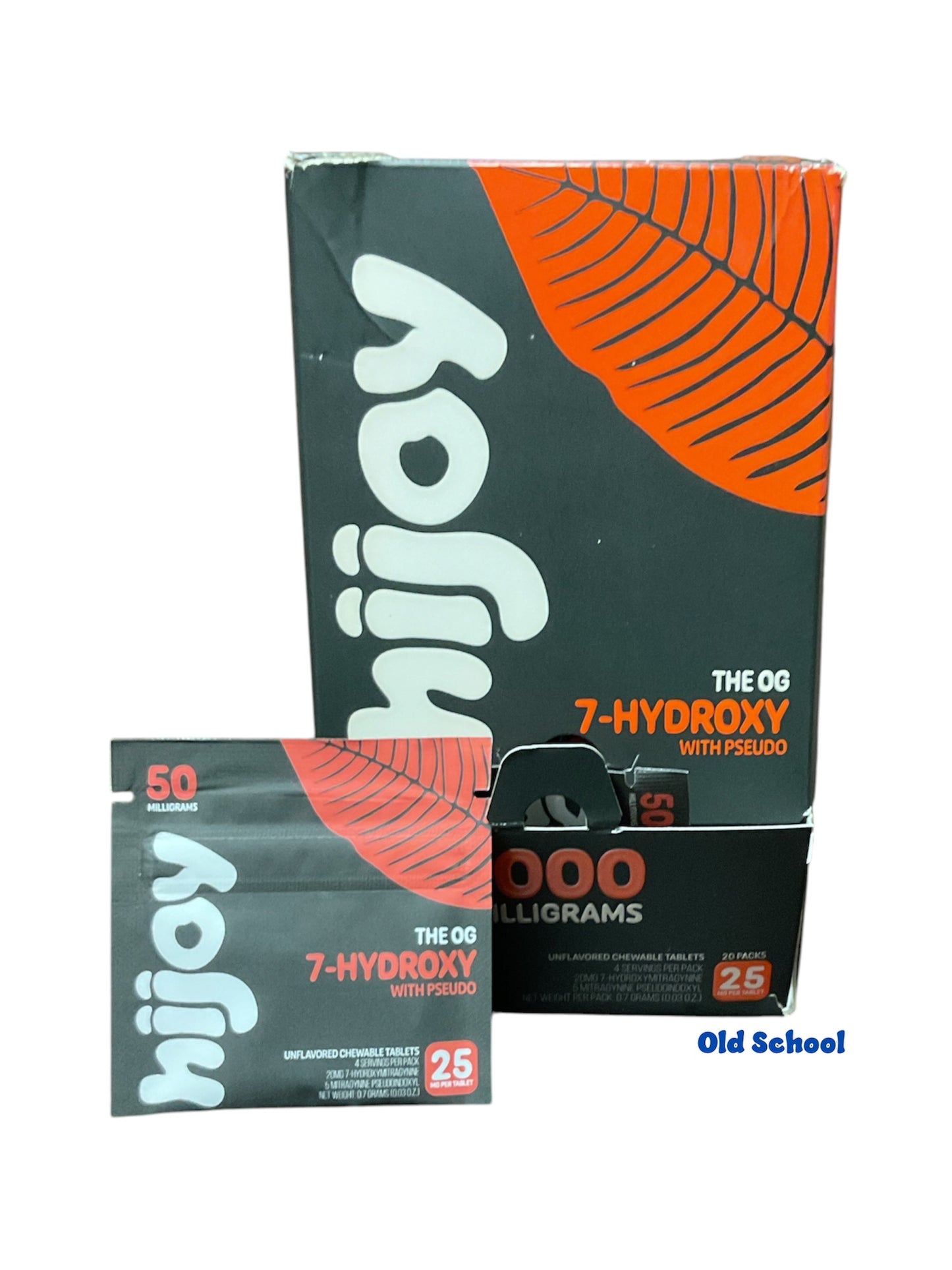 HiJoy 7OH w/ 5mg pseudo tablets 25mg 2ct