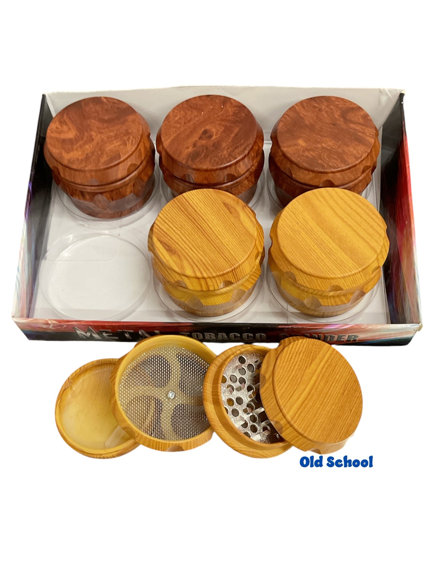 Wood/Plastic 4pc Grinder