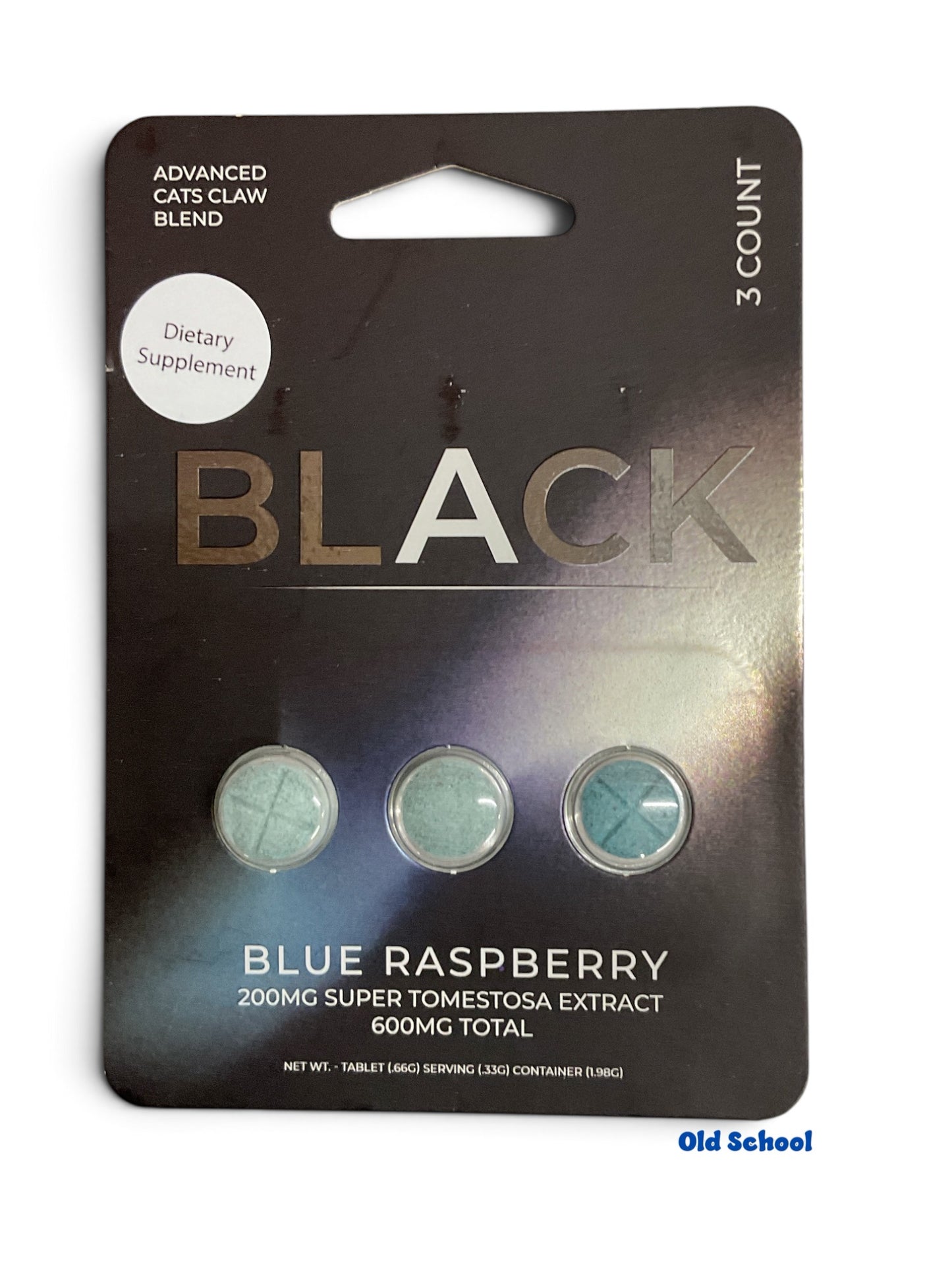 Black Advanced Cats Claw 200mg Tablets 3ct