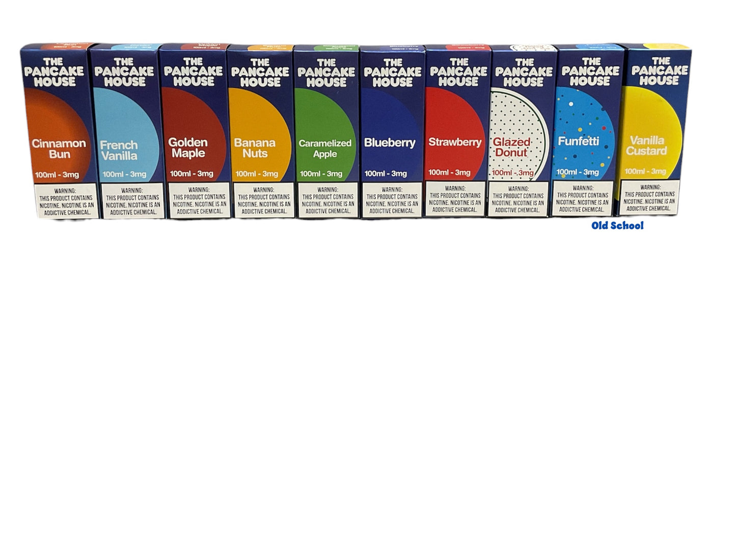 The Pancake House 100ml Free Base E-Juice 3/6 mg