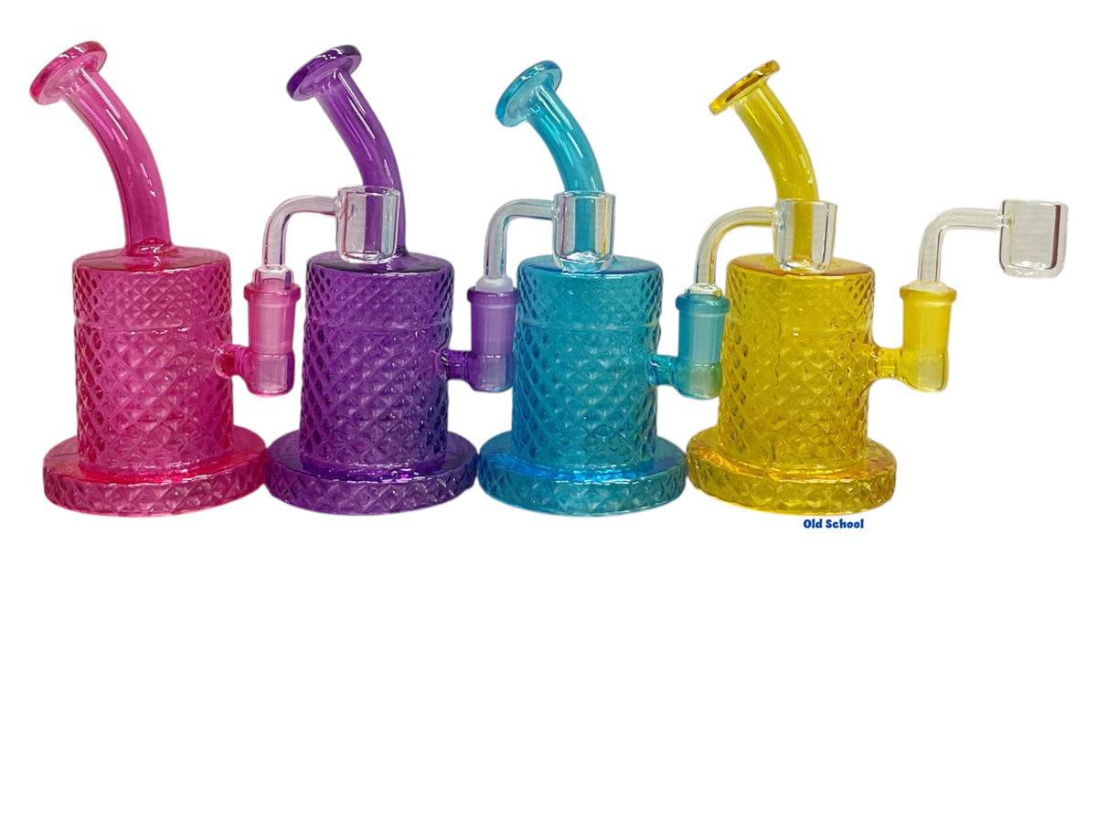 7” Colored Rig W/ Ridges