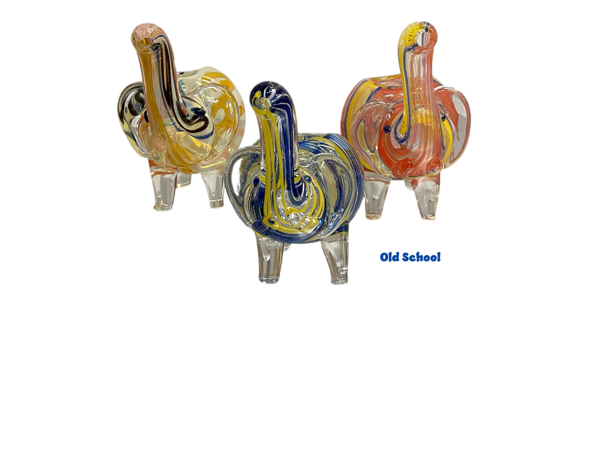 3-4” Novelty Elephant Pipe