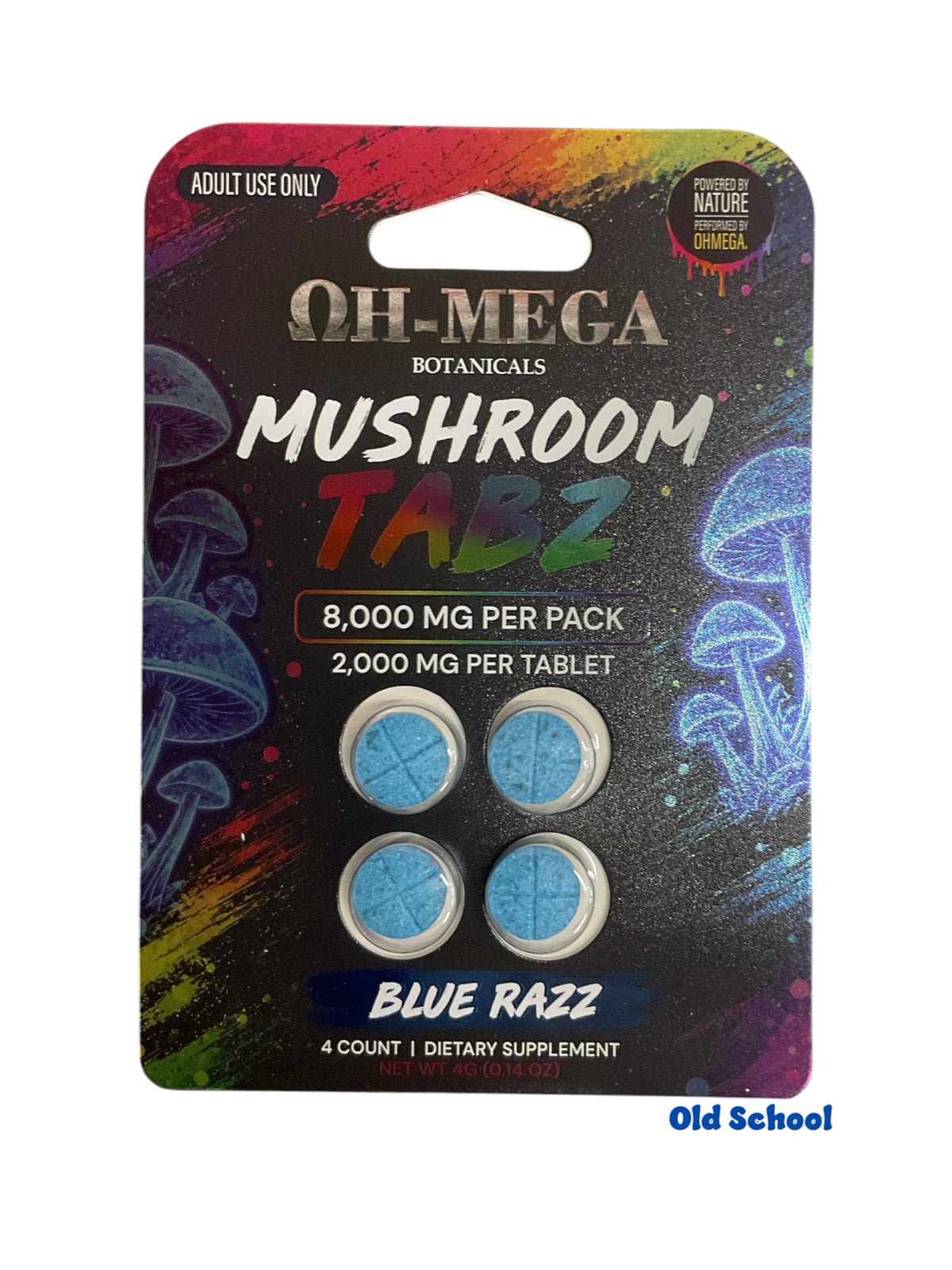 Mushroom Tabz 4ct 2000mg per Tablet