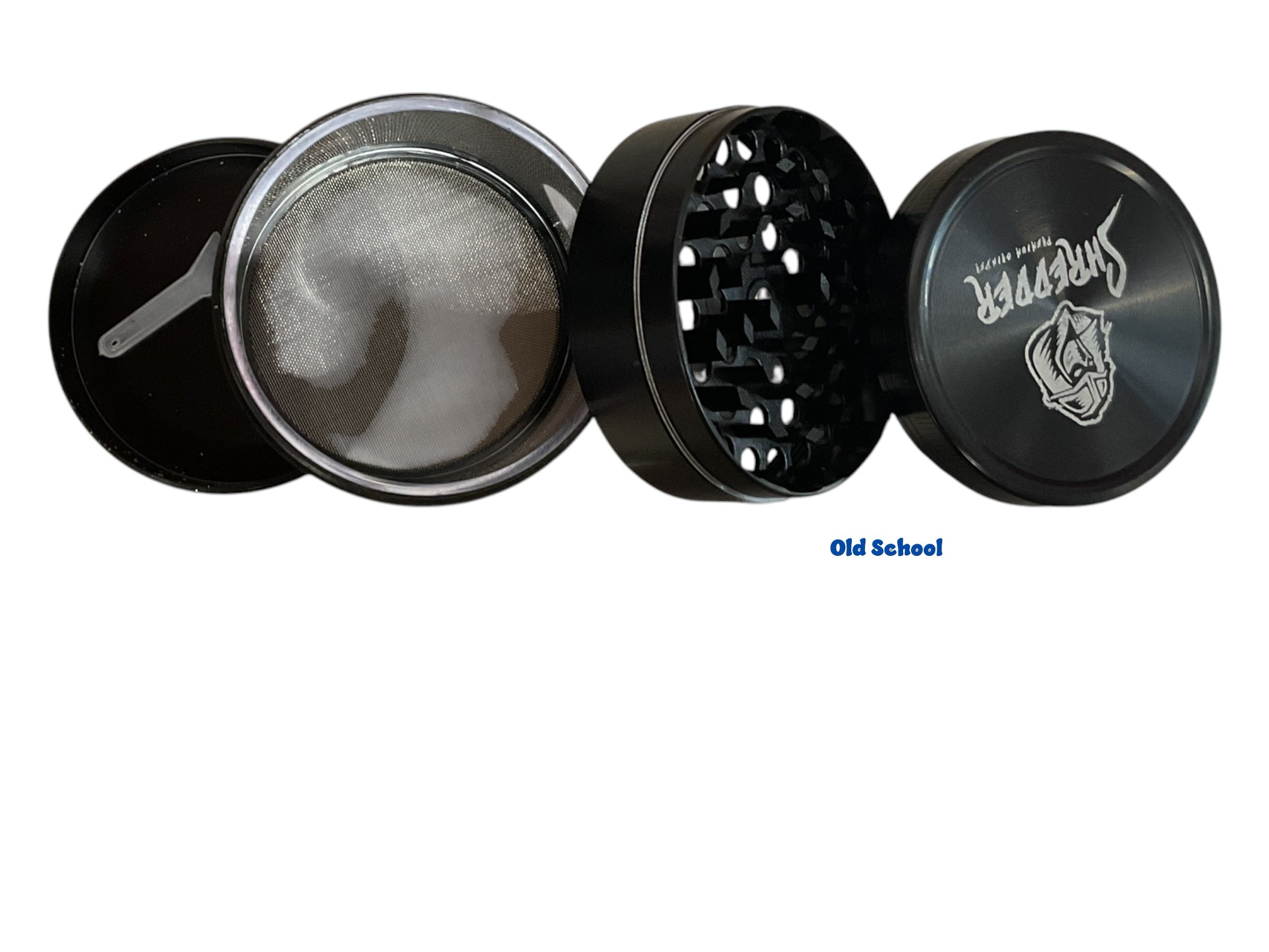 Shredder Premium 4pc Grinder 63mm W/ Stealth Side Window