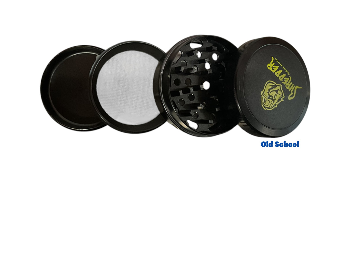 Shredder Premium 63mm 4 PC Grinder Drum Style
