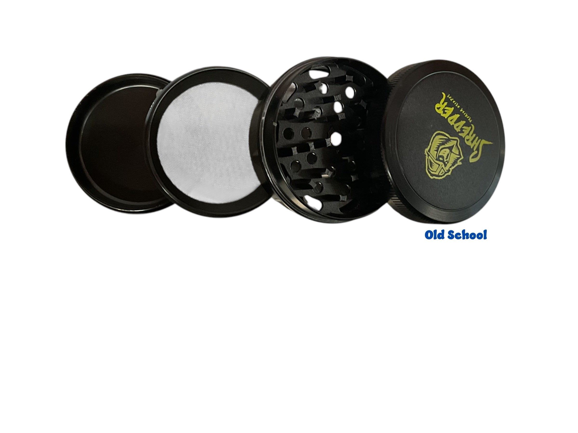 Shredder Premium 63mm 4 PC Grinder Drum Style