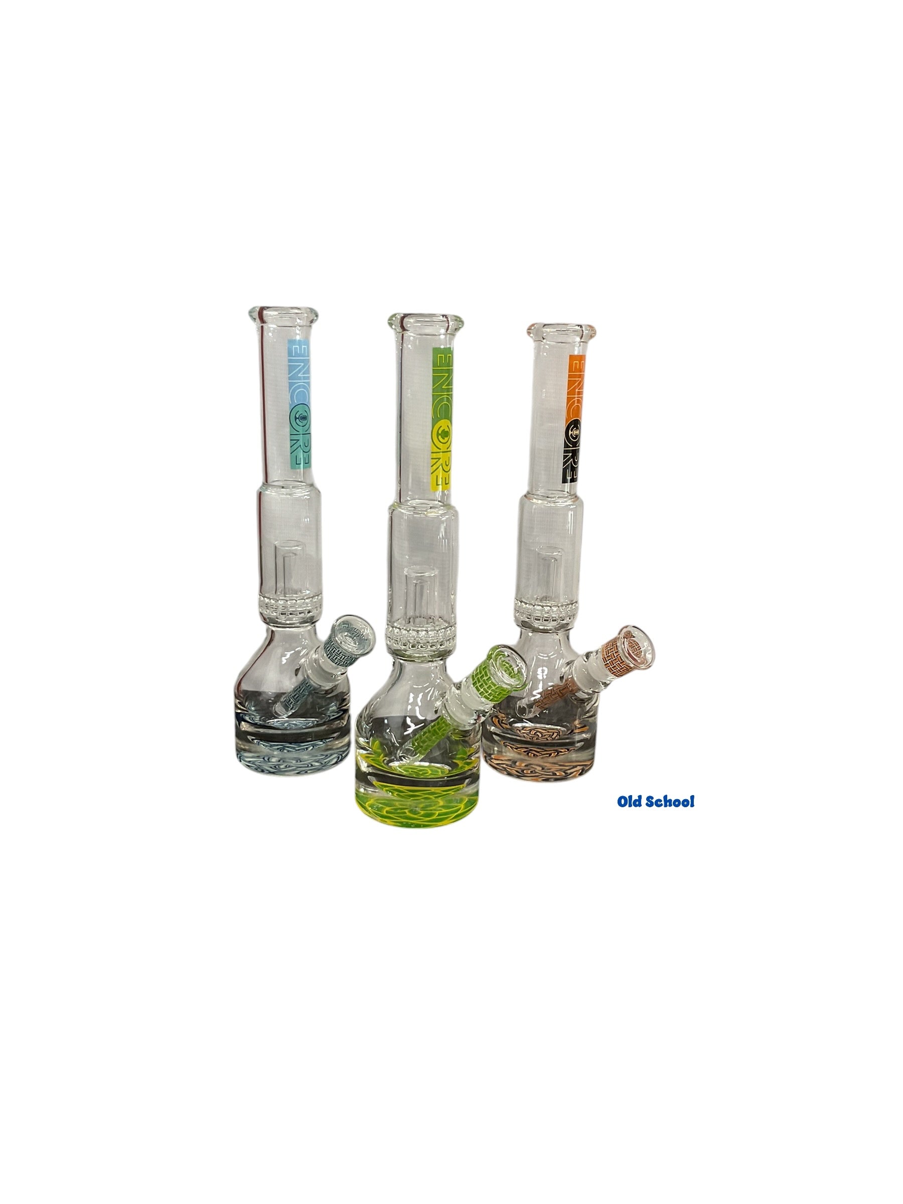 13” encore 2 chamber heavy water pipe with tree perc