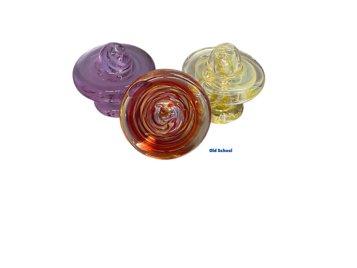 Spiral Fumed Directional Carb Cap