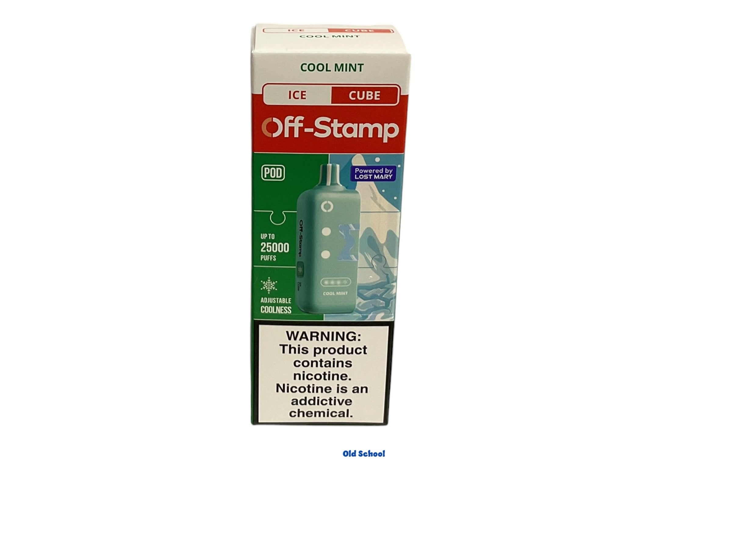 Off Stamp 25k Ice Cube Pod Cool Mint