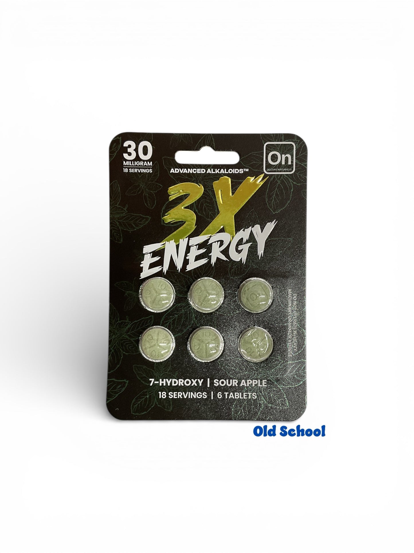 On7 Energy 6ct 30mg Chewable Tablets (180)