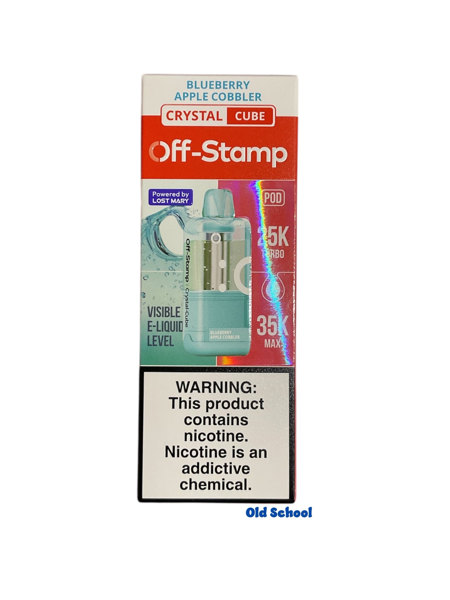 Off Stamp Crystal Cube 25k Blueberry Apple Cobbler