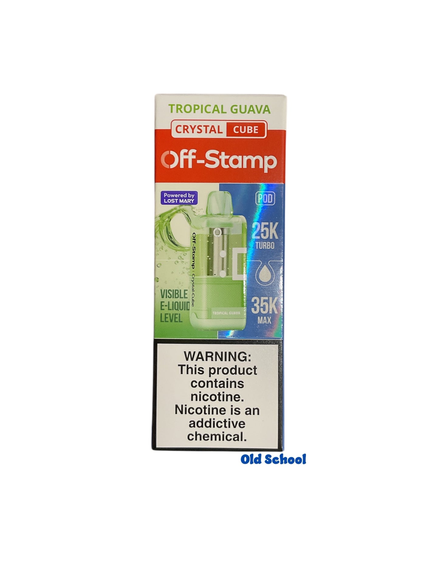 Off Stamp Crystal Cube 25k Tropical Guava