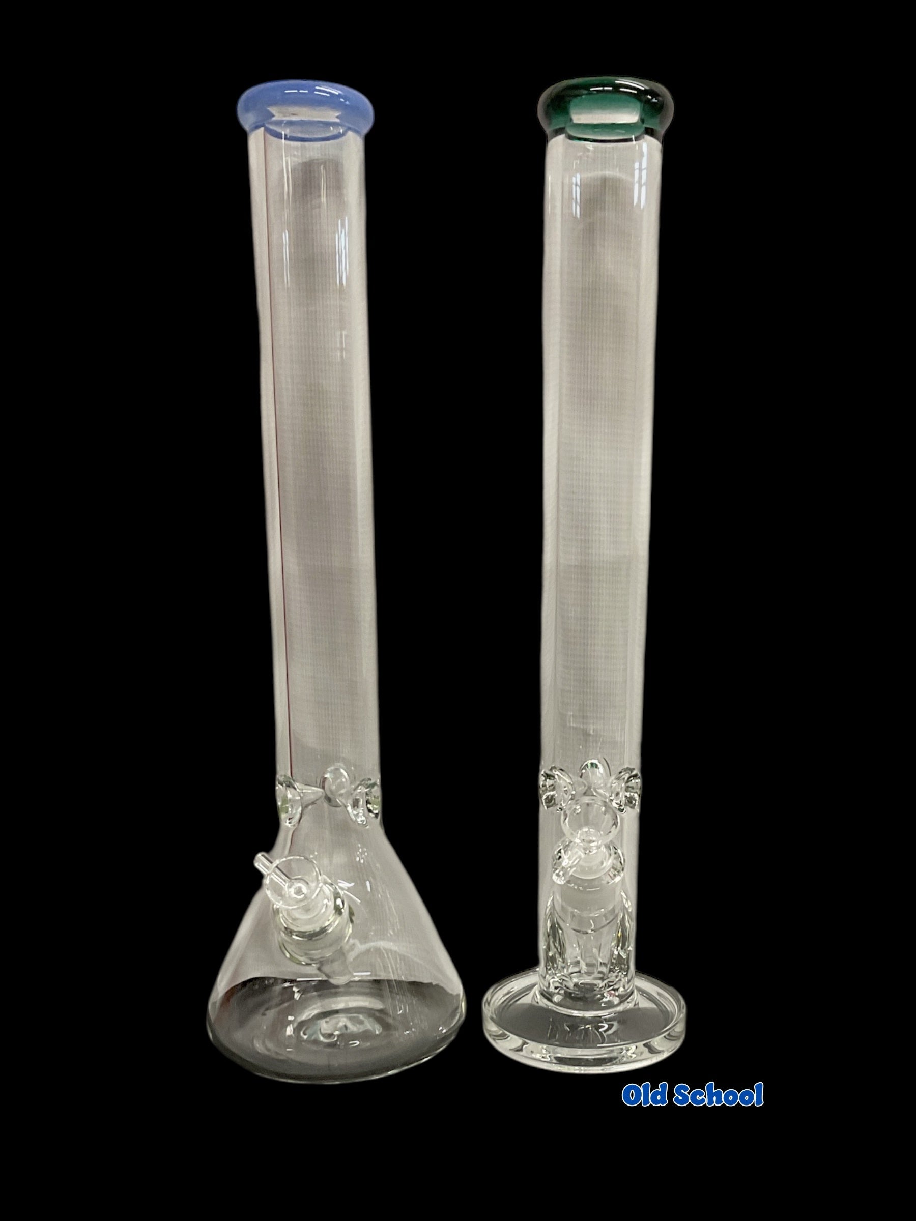 18” 7mm Straight Tube & Beaker Waterpipe