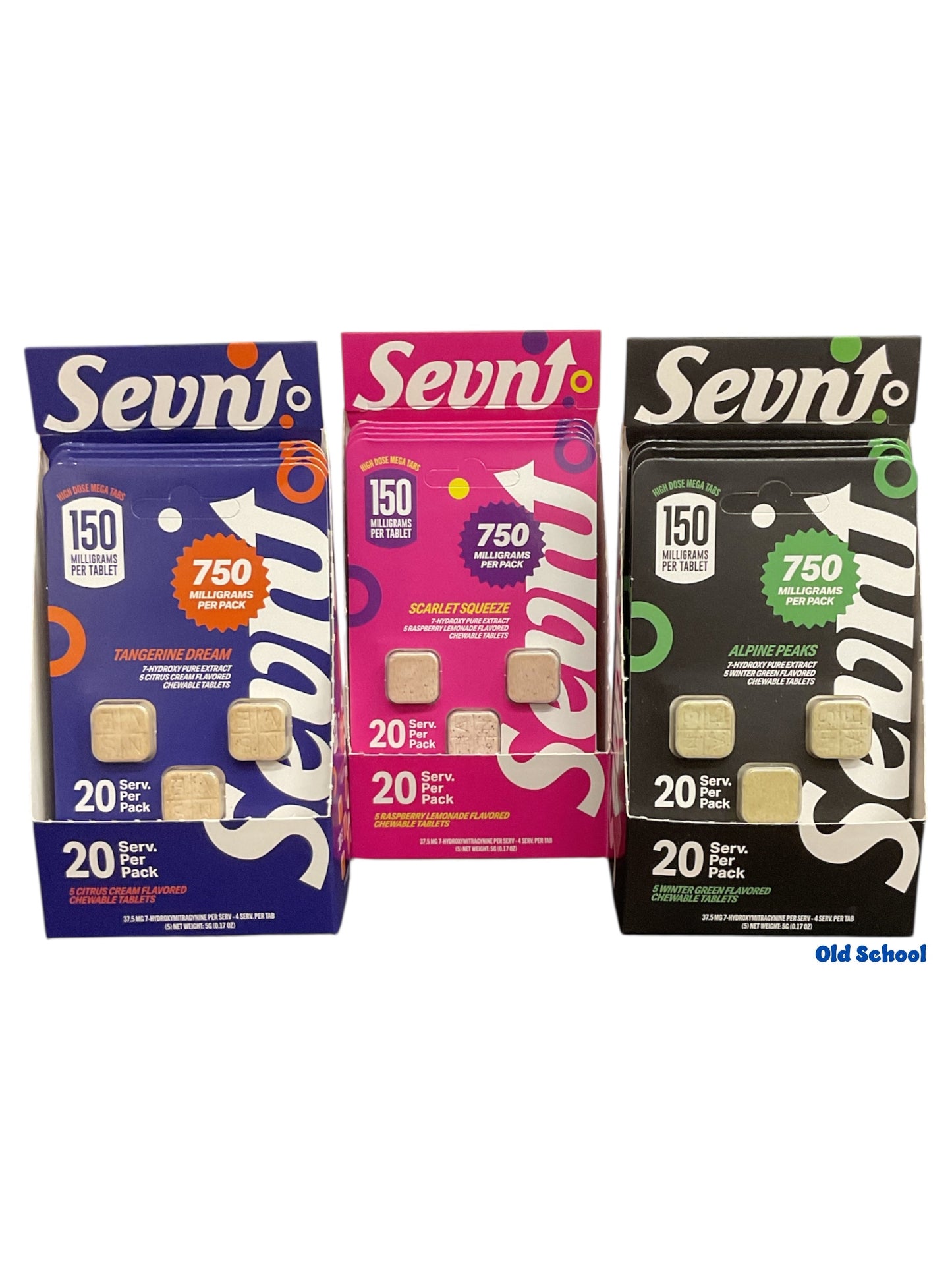 Sevn 150mg 7 hyrdroxy chewable tablet 5ct