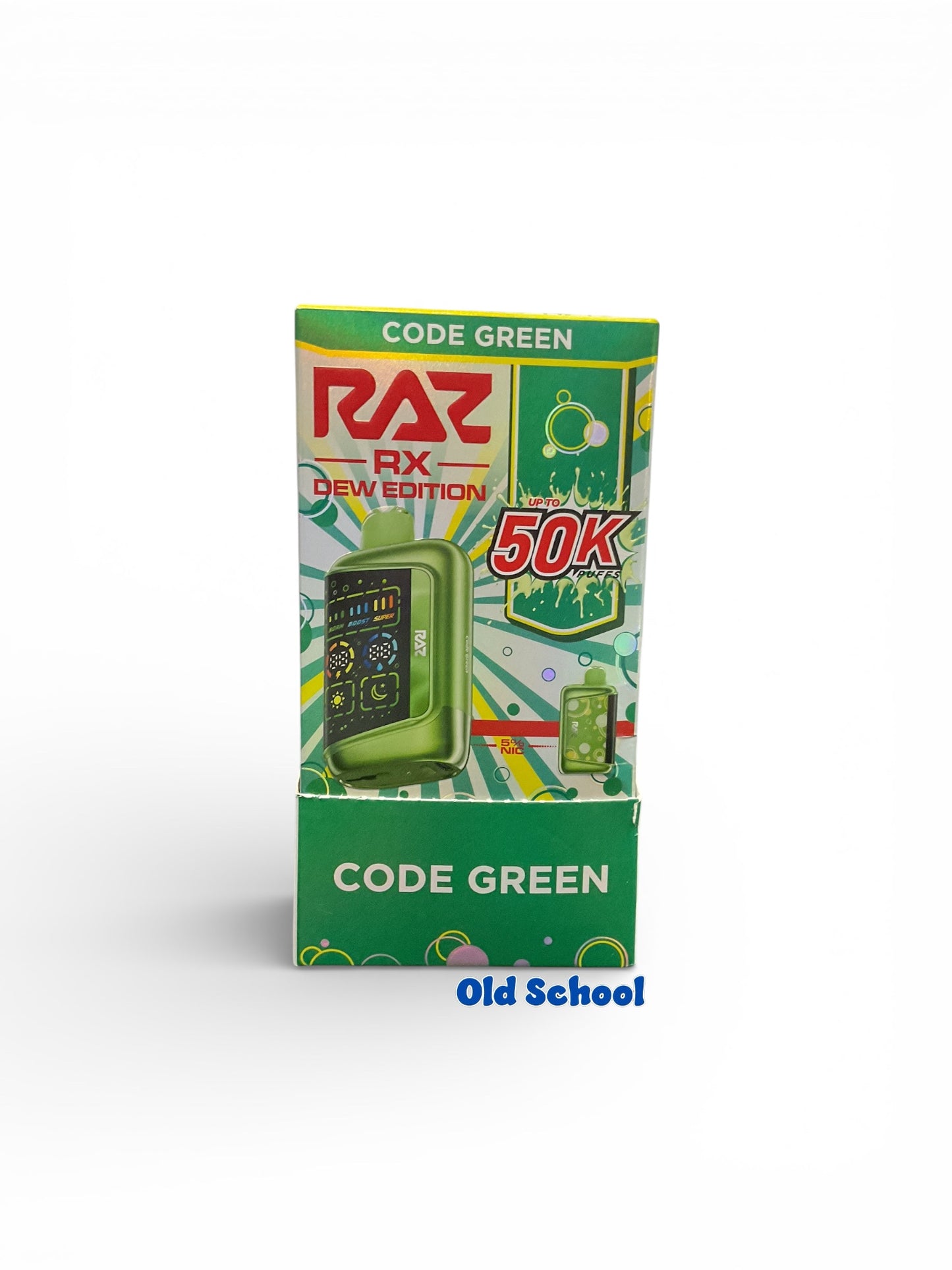 Raz 50k Dew Edition Code Green