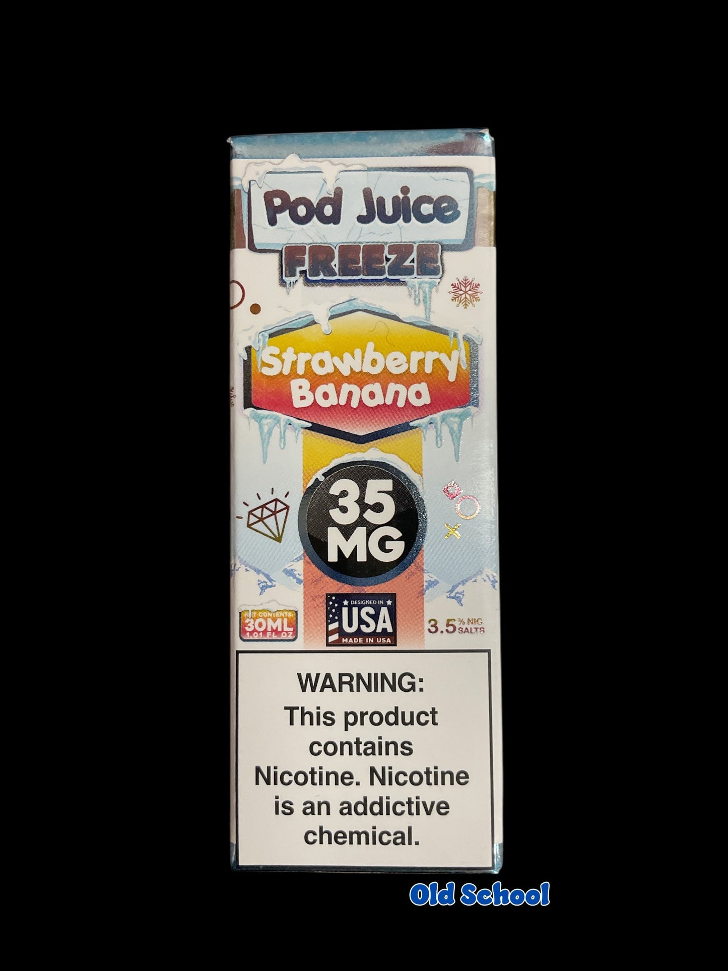 Pod Juice 30ml Salt Nic 35mg Strawberry Freeze