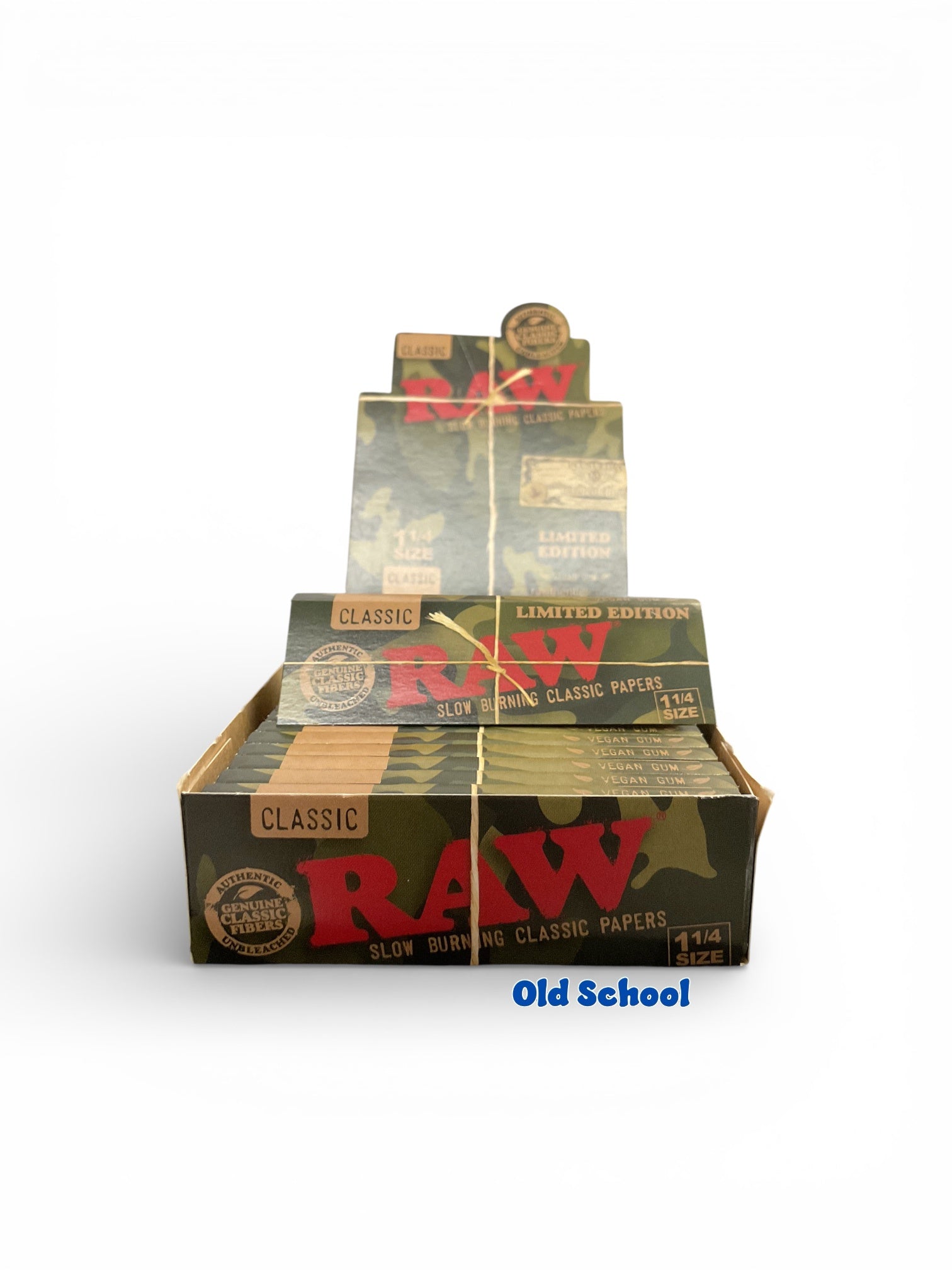 Raw Classic Camo 1 1/4 rolling papers