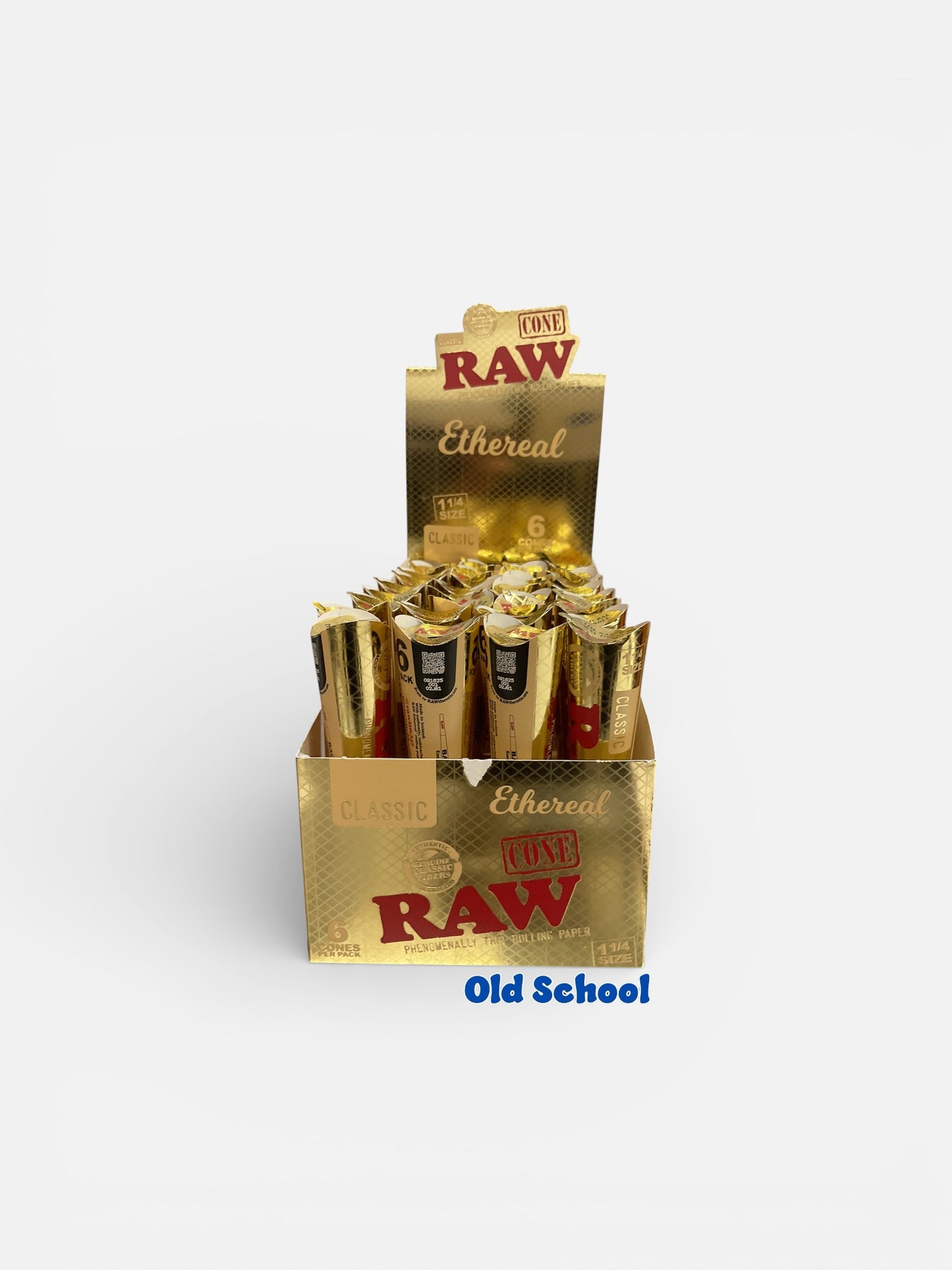 Raw Ethereal 1 1/4 6pk cones