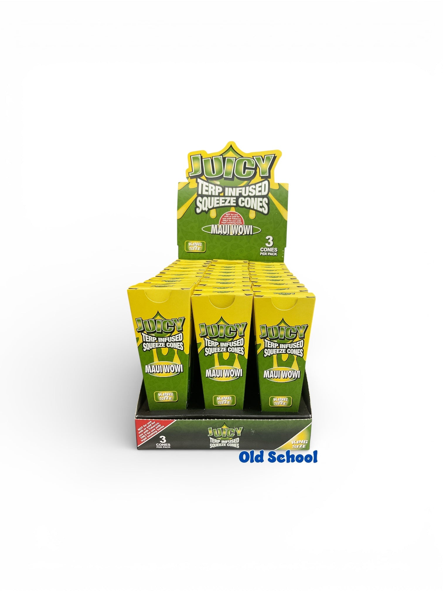 Juicy Terp Squeeze King Size Cones Maui Wowi 3pk