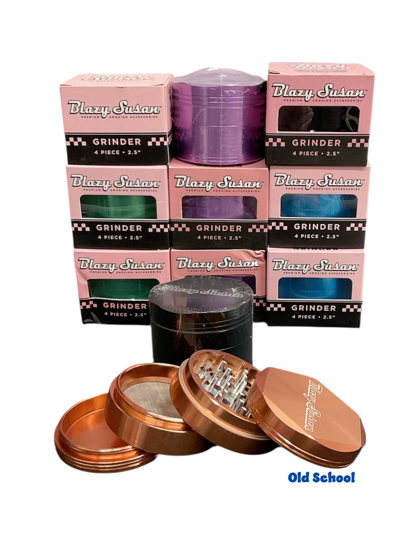 Blazy Susan 4 piece 2.5” Grinder