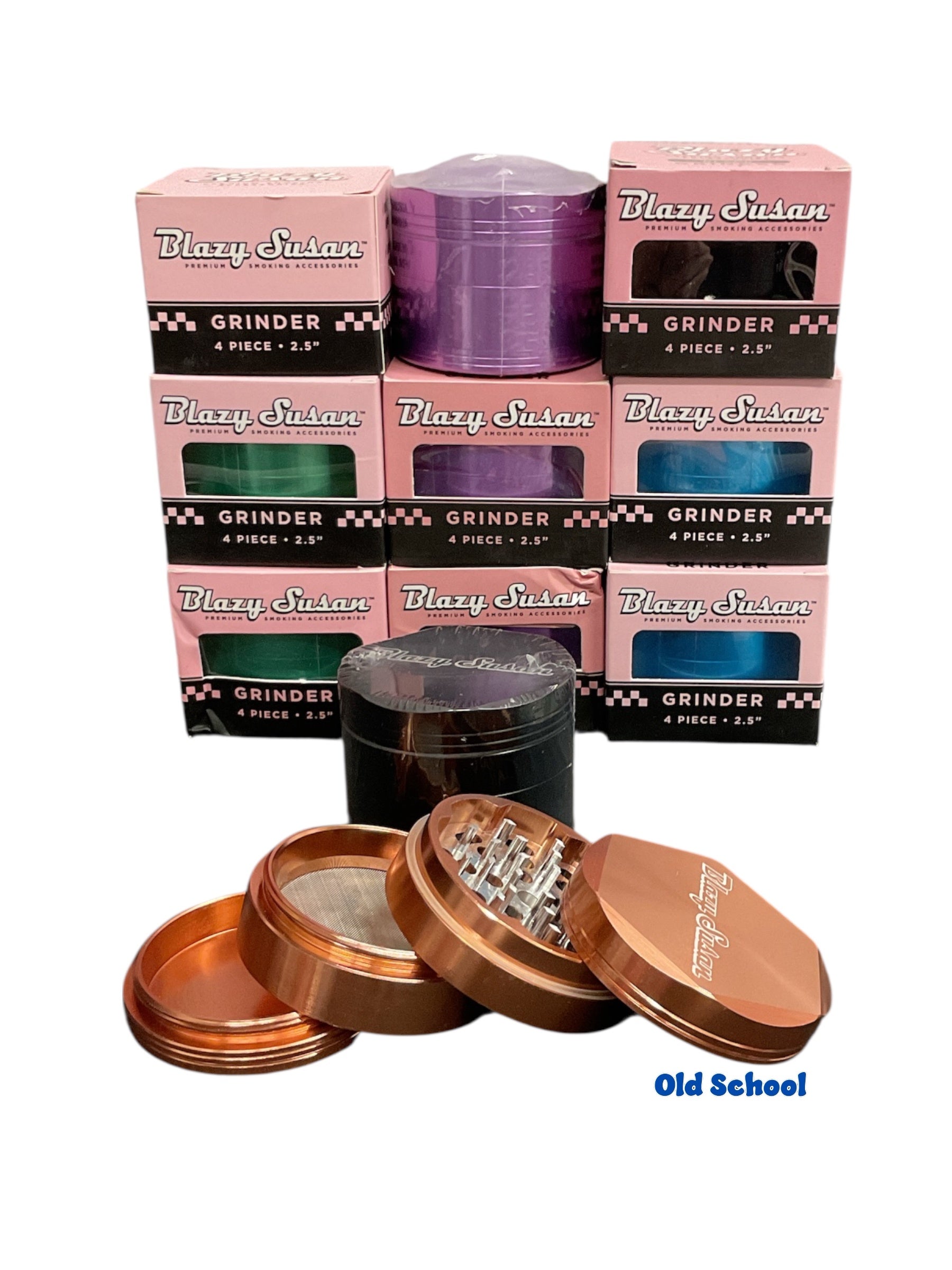 Blazy Susan 4 piece 2.5” Grinder