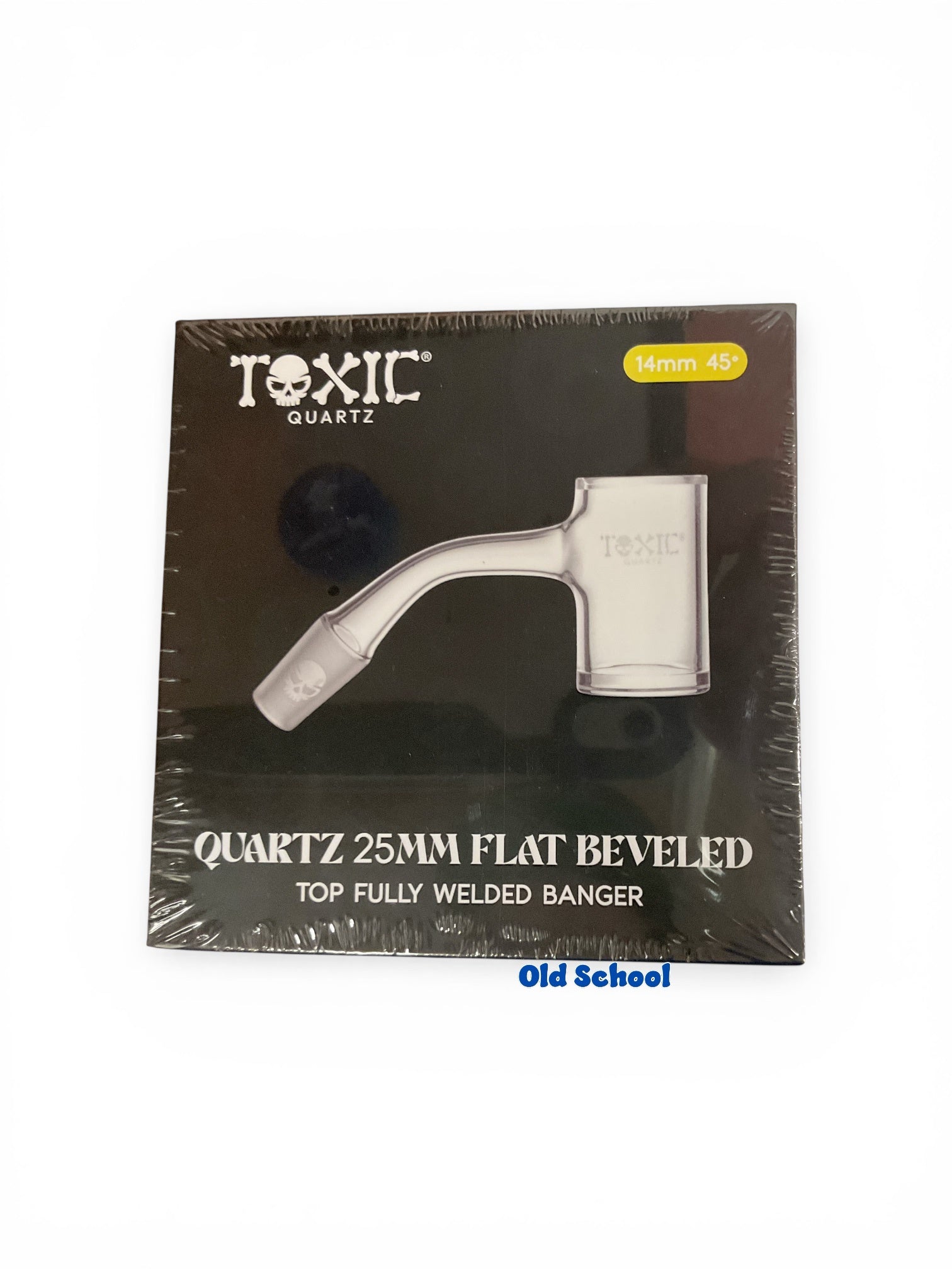 TXQB24 Toxic 14mm 45 Quartz 25mm Flat Top Beveled fully welded