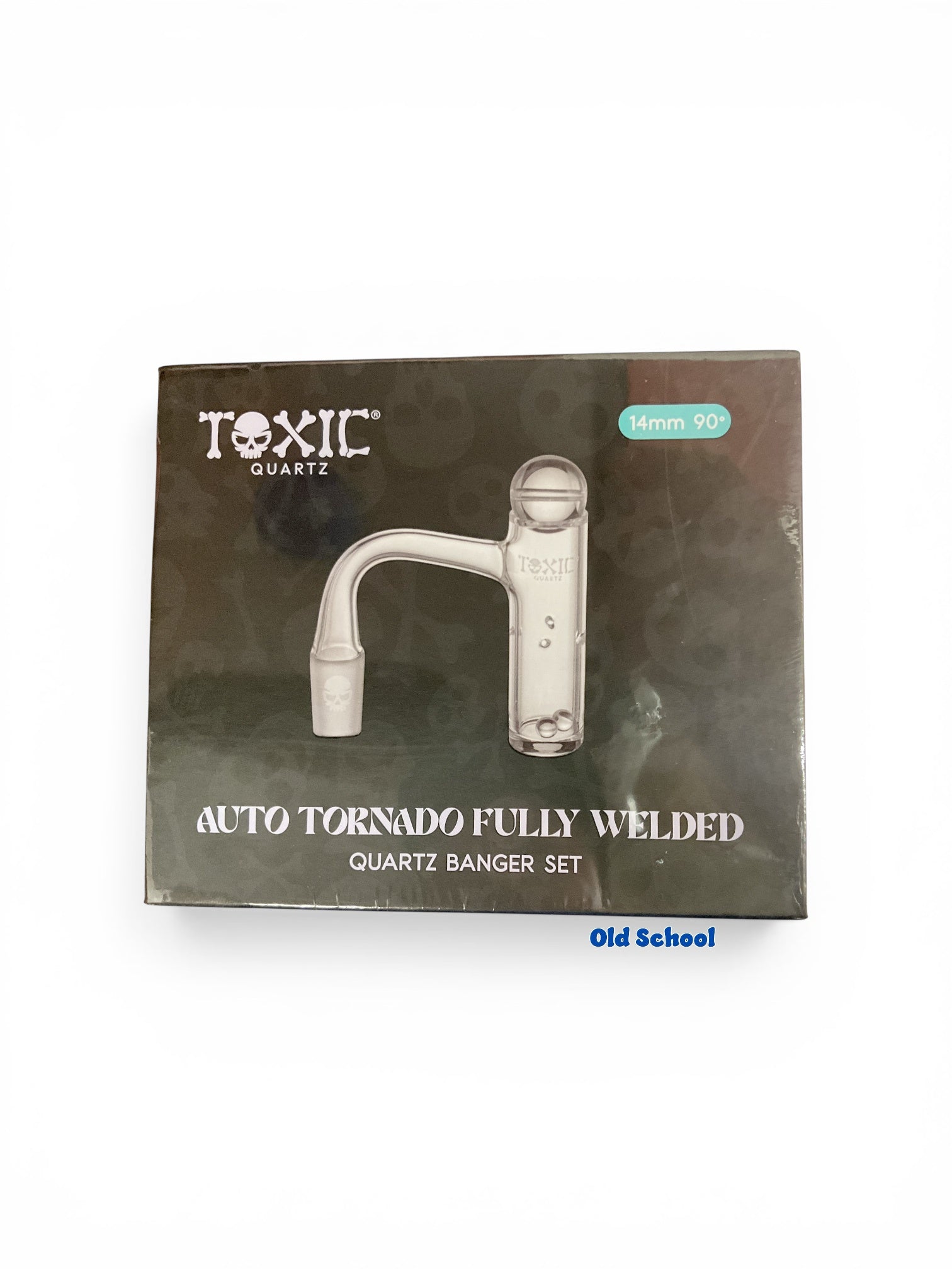 TXQB4 14mm 90 Auto Tornado Fully Welded Quartz Banger set