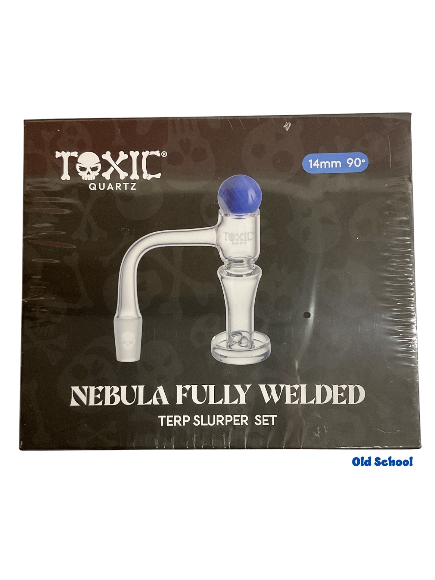 TXQB18 Toxic 14mm 90 Nebula Fully Welded Terp Slurper set