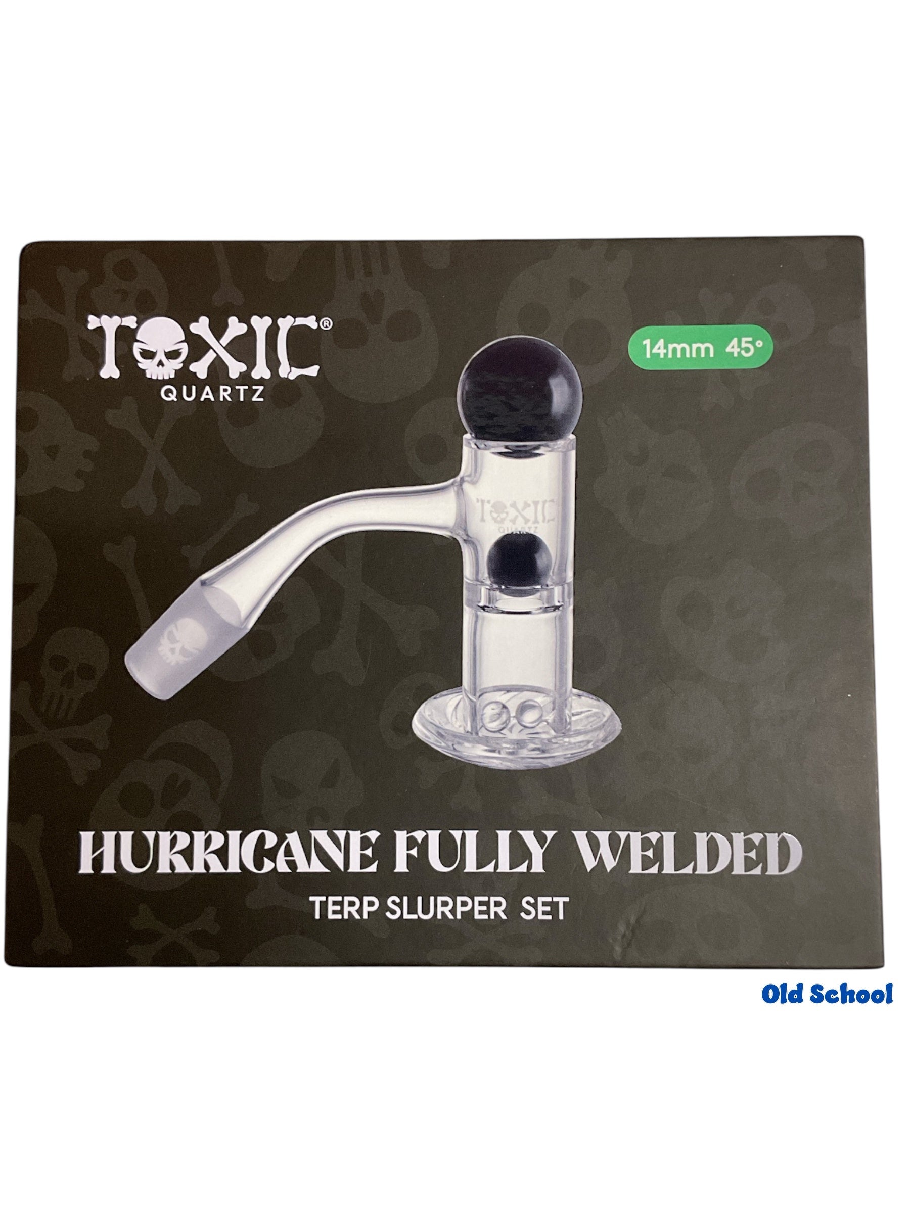 TXQB10 Toxic 14mm 45 Hurricane Fully Welded Terp Slurper set