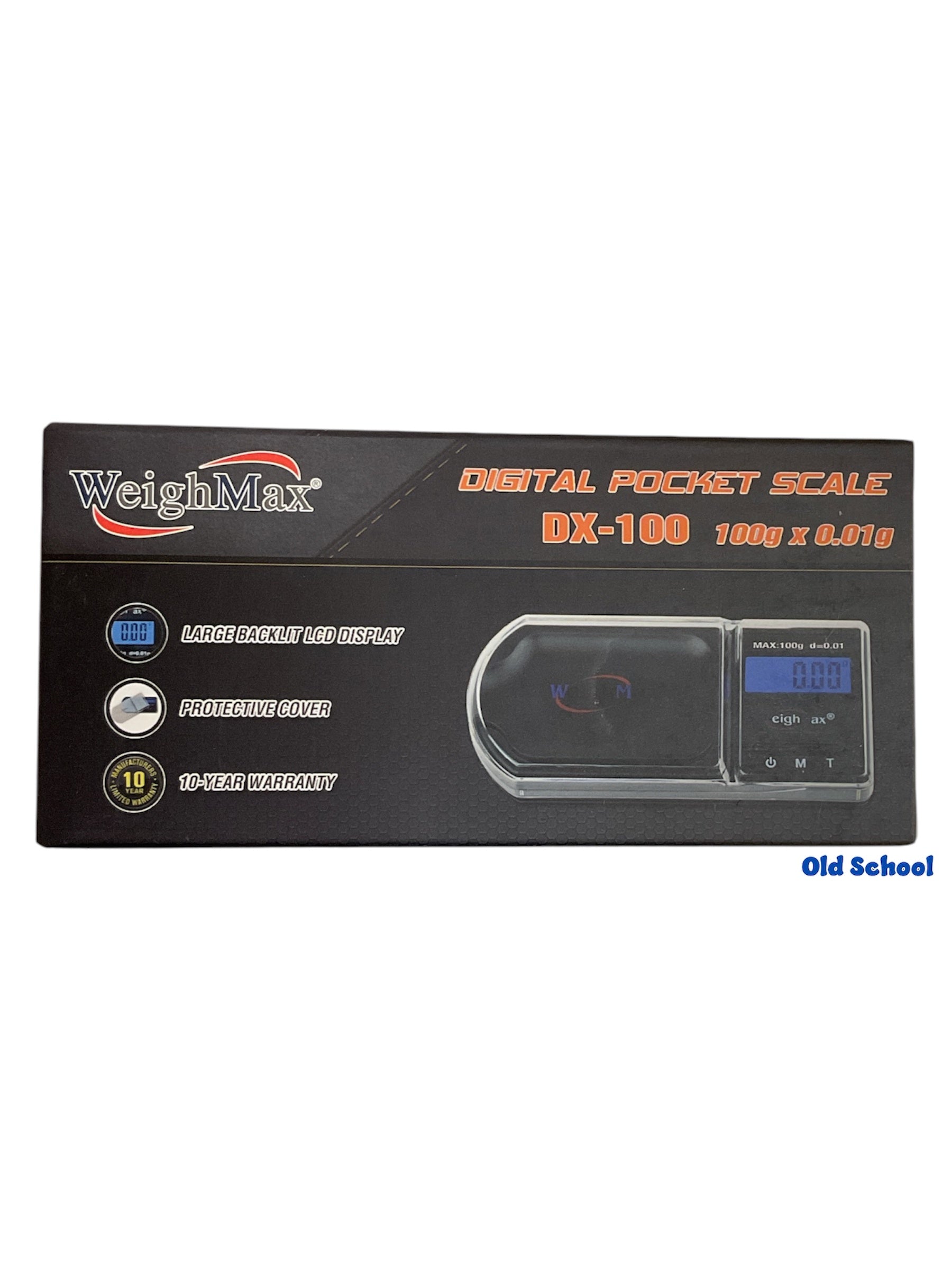 WeighMax DX100 Digital Pocket Scale 0.01