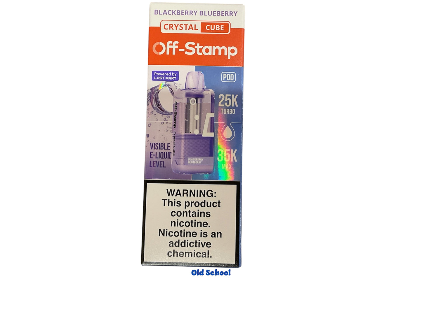 Off Stamp 35k Crystal Pod Blackberry blueberry