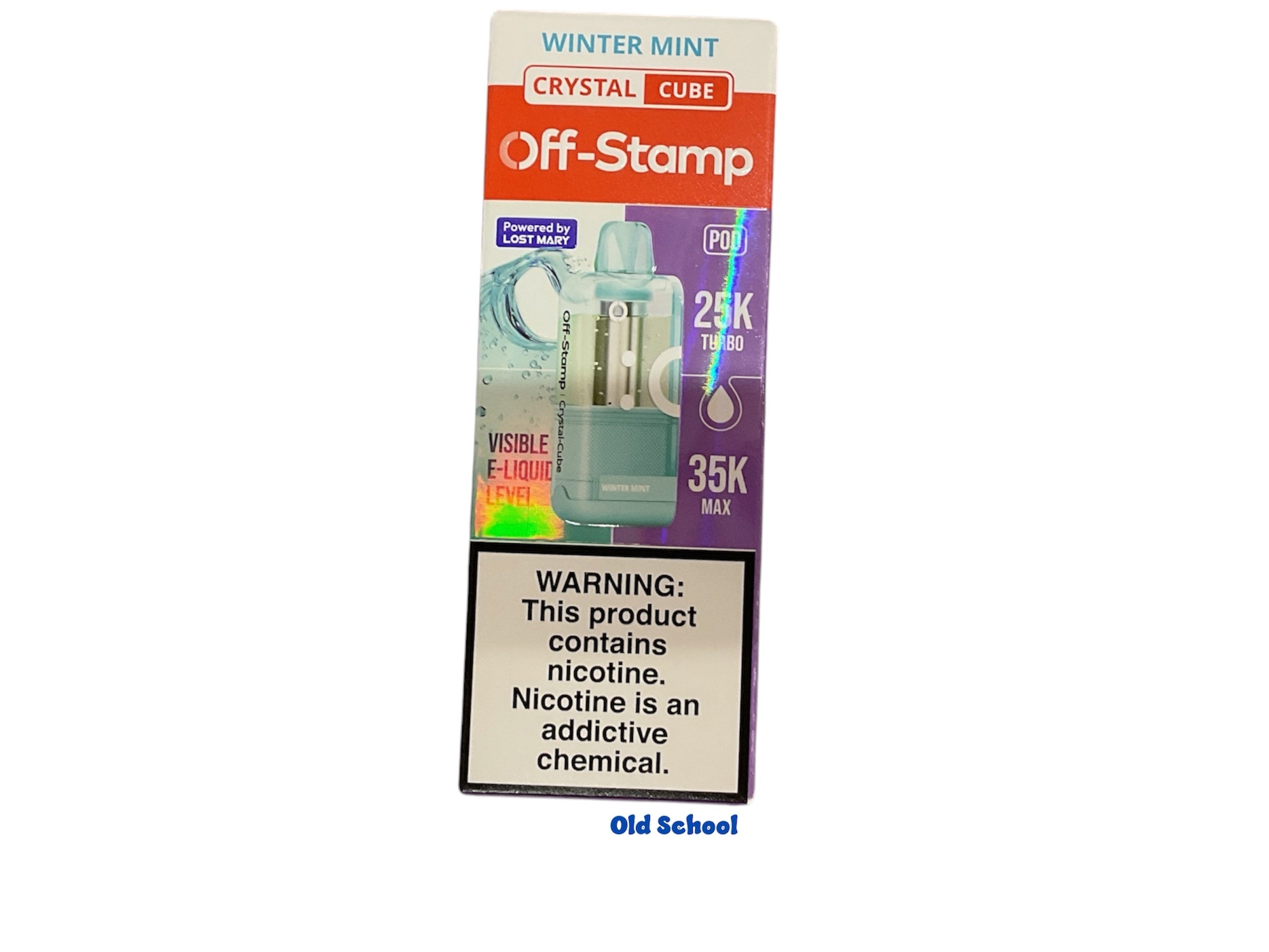 Off Stamp 35k Crystal Pod Winter Mint
