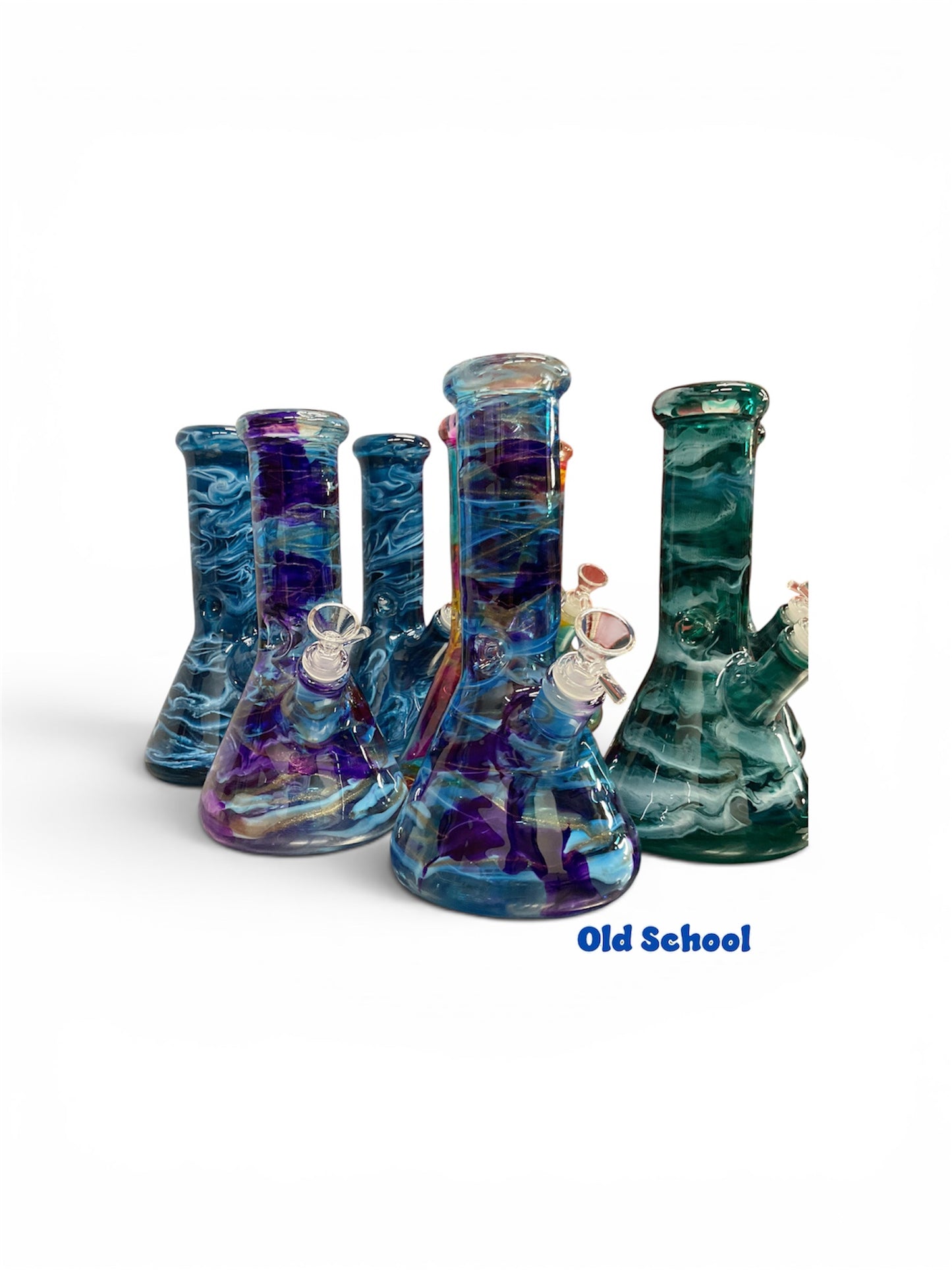 WYN 10” Marble Glass Bong