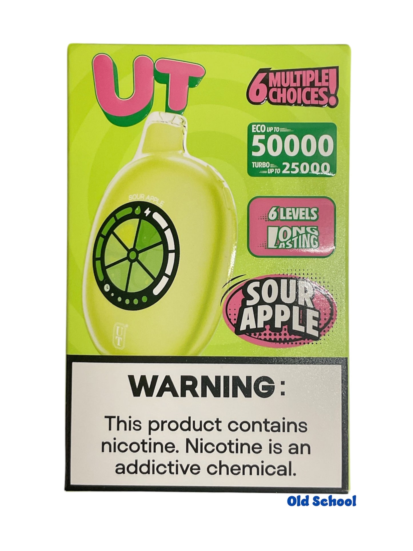 Flum- UT Bar Dual Flavors 50k Sour Apple