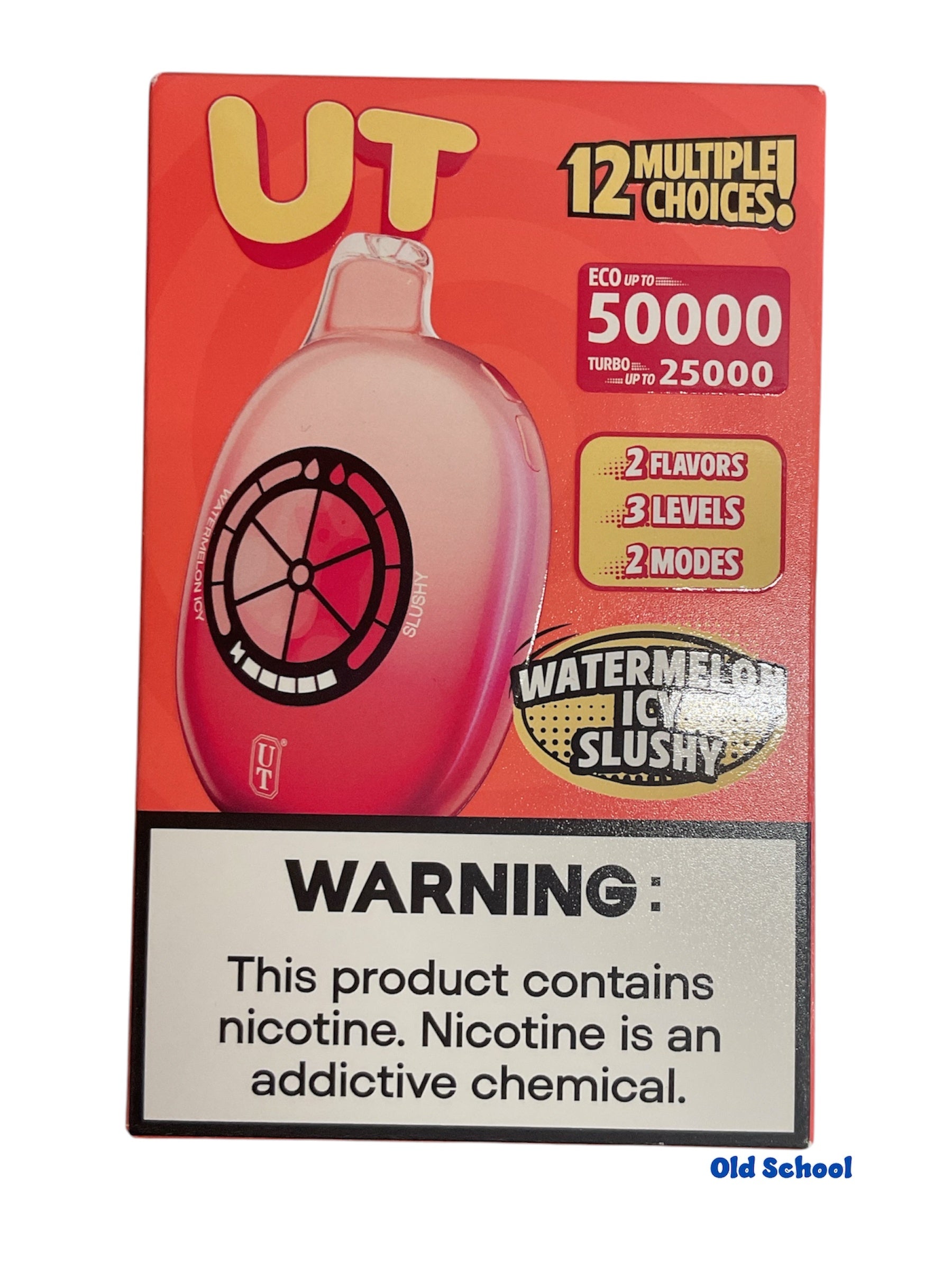 Flum- UT Bar Dual Flavors 50k Watermelon Ice Slushy
