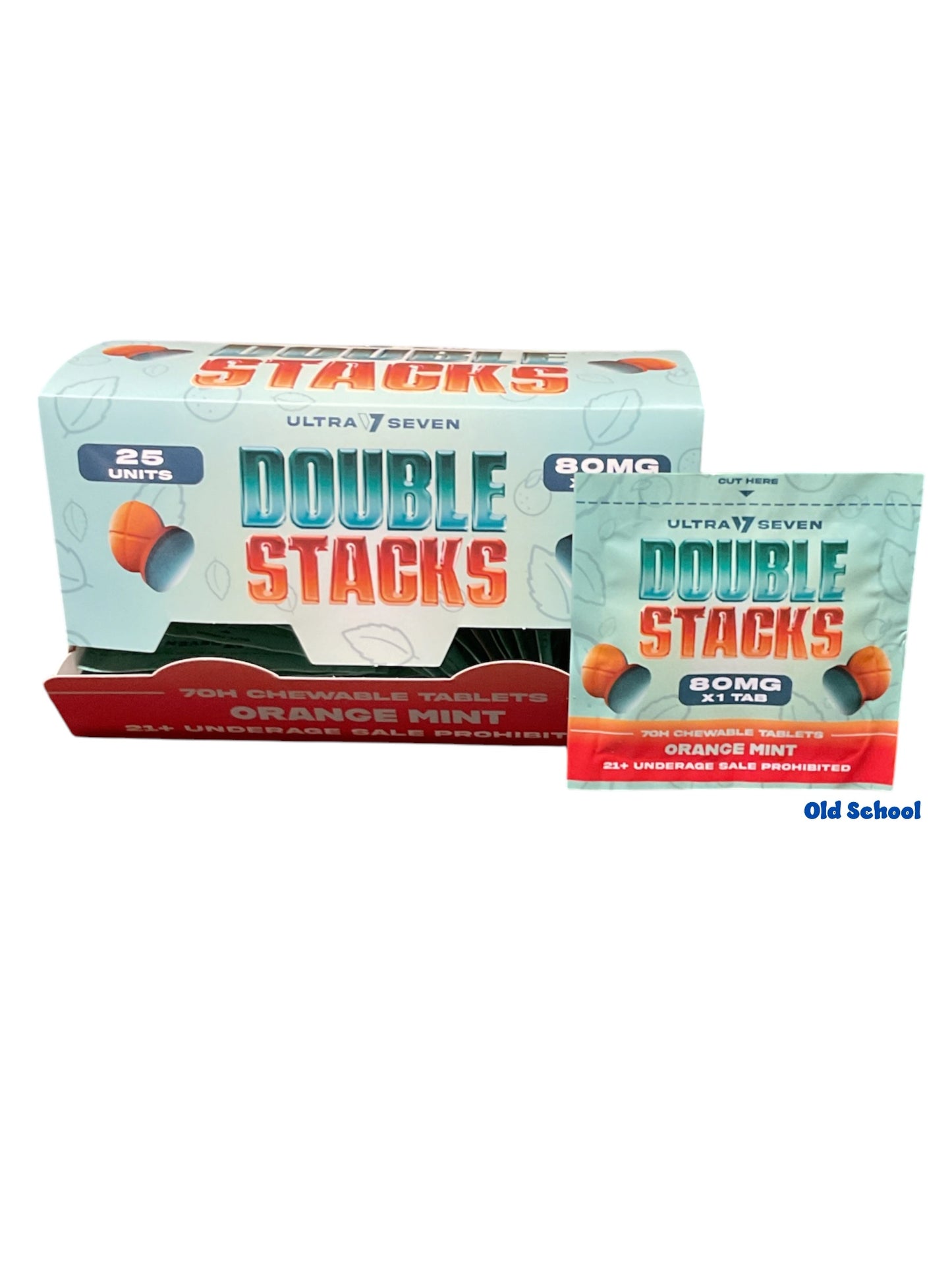 Ultra Seven Double Stacks 7Oh chewable 80mg 1ct