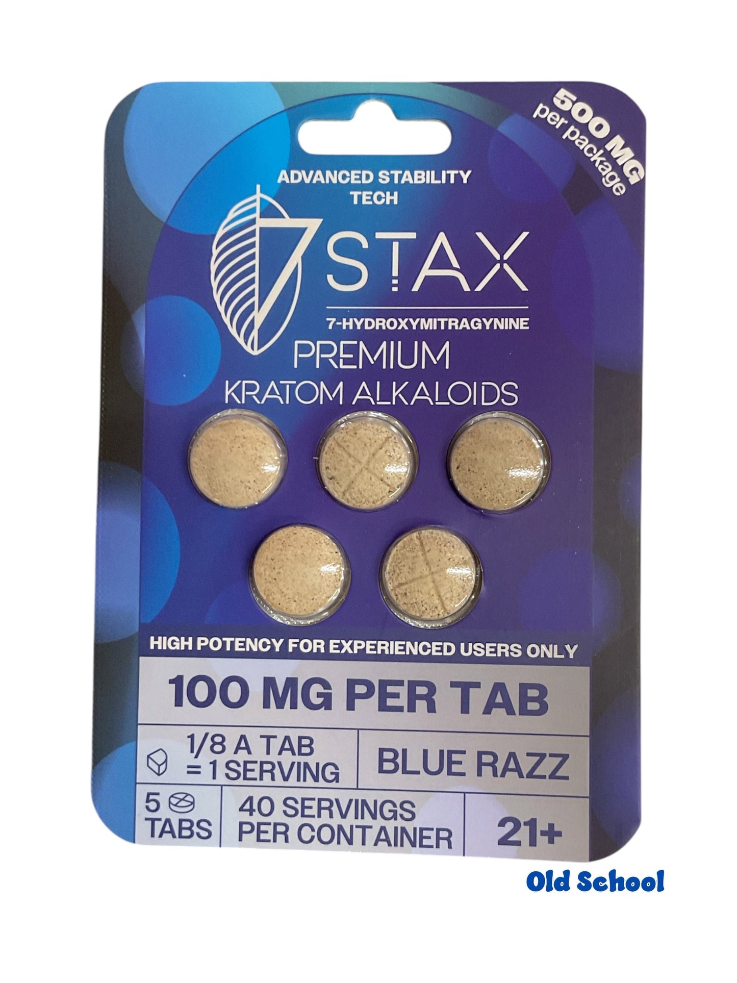 7STAX 7Oh  100mg 5ct Premium Kratom Alkaloids