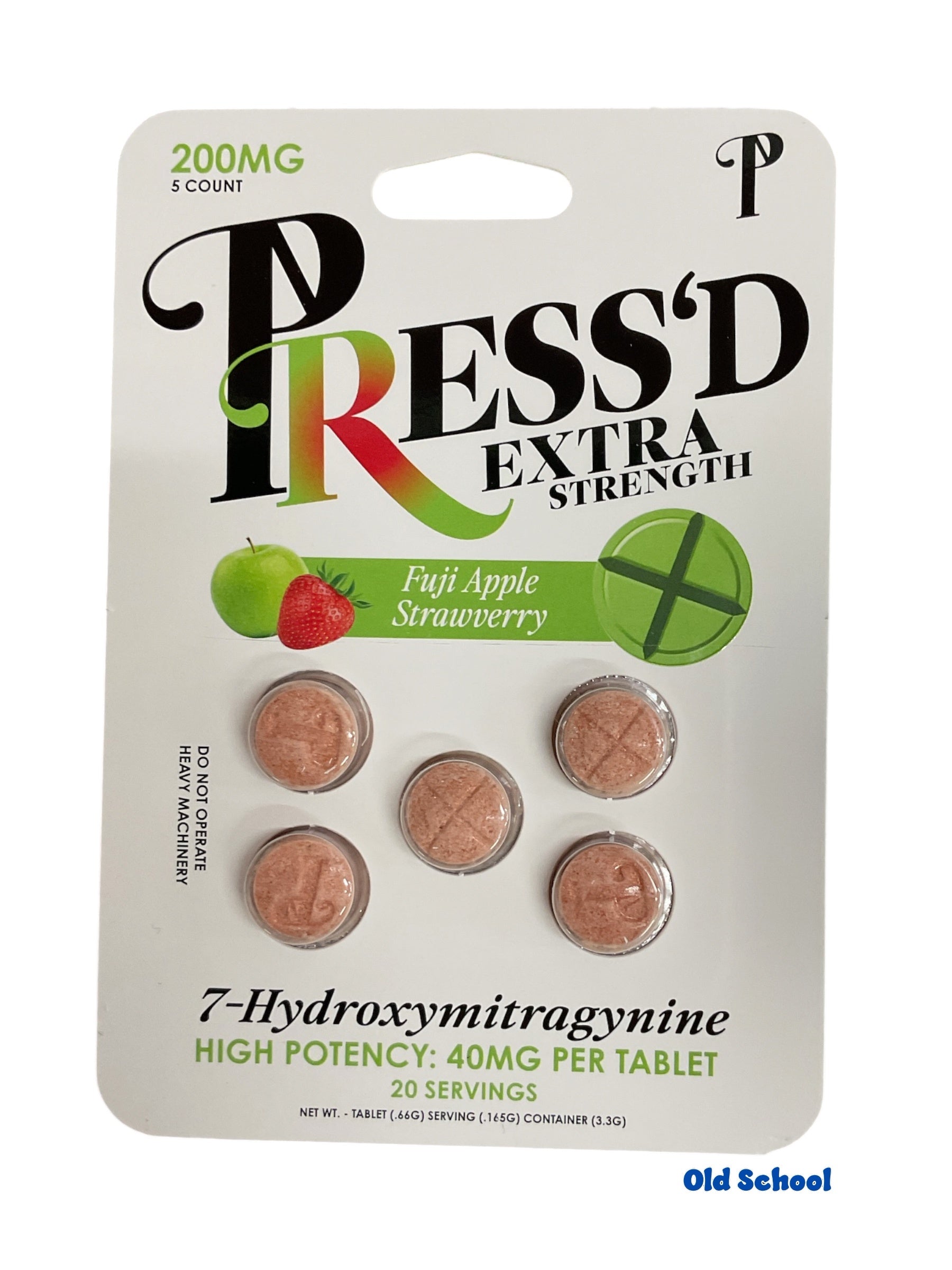 Press’D Extra Strength 7Oh 40mg 5ct