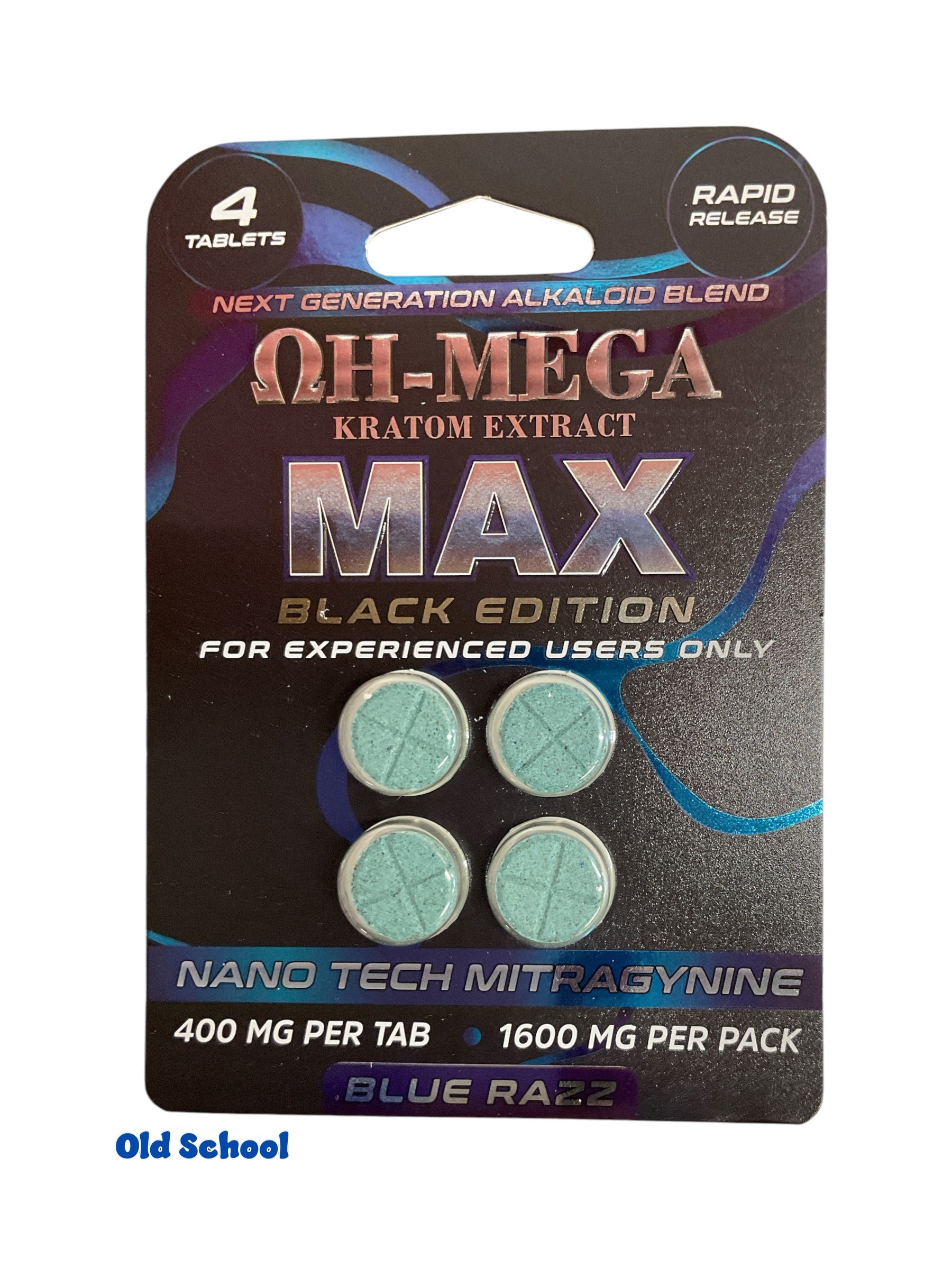 OH-MEGA MAX Black Edition 400mg 4ct