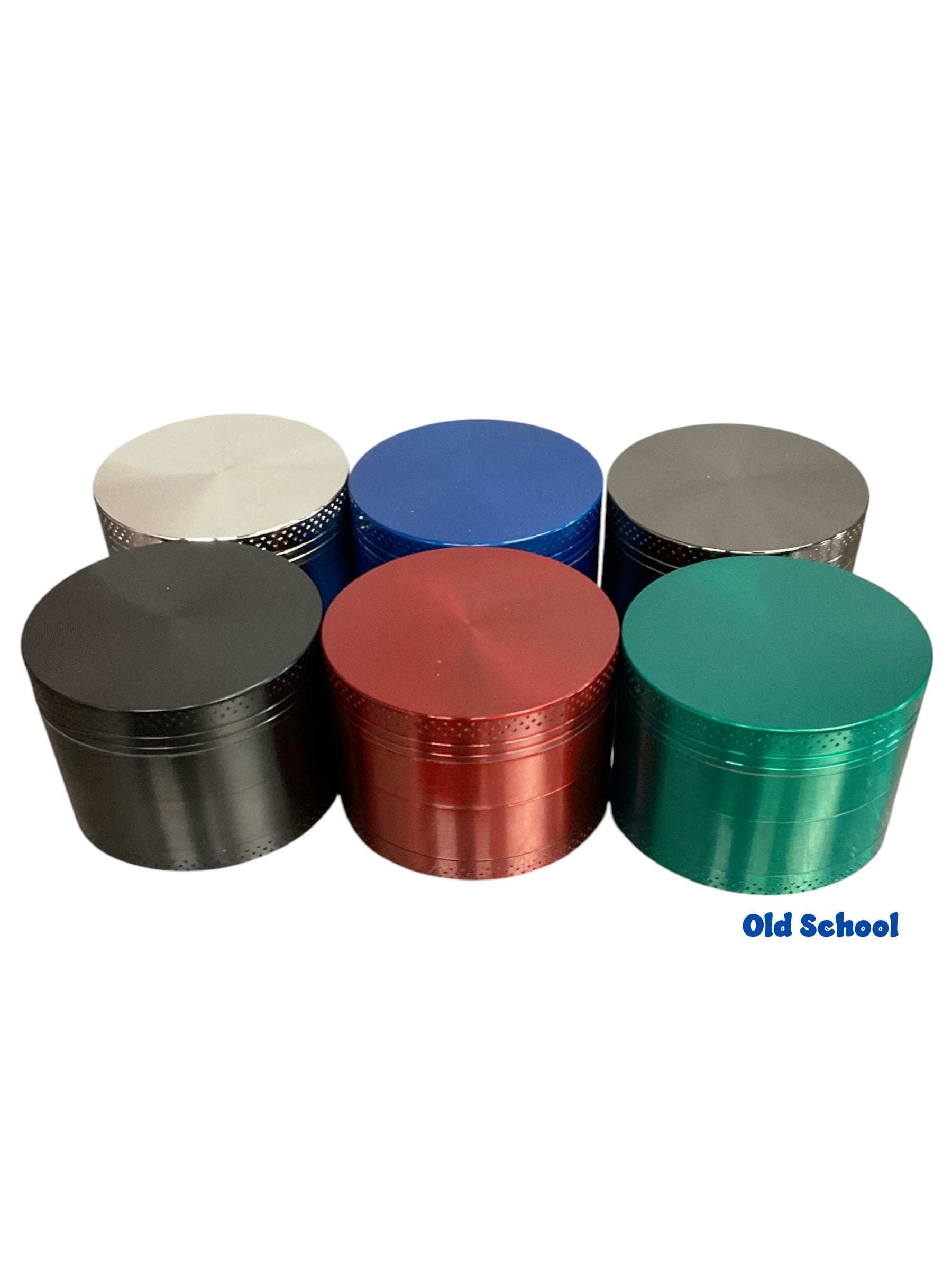 2.0” Zinc 4pc grinder assorted colors