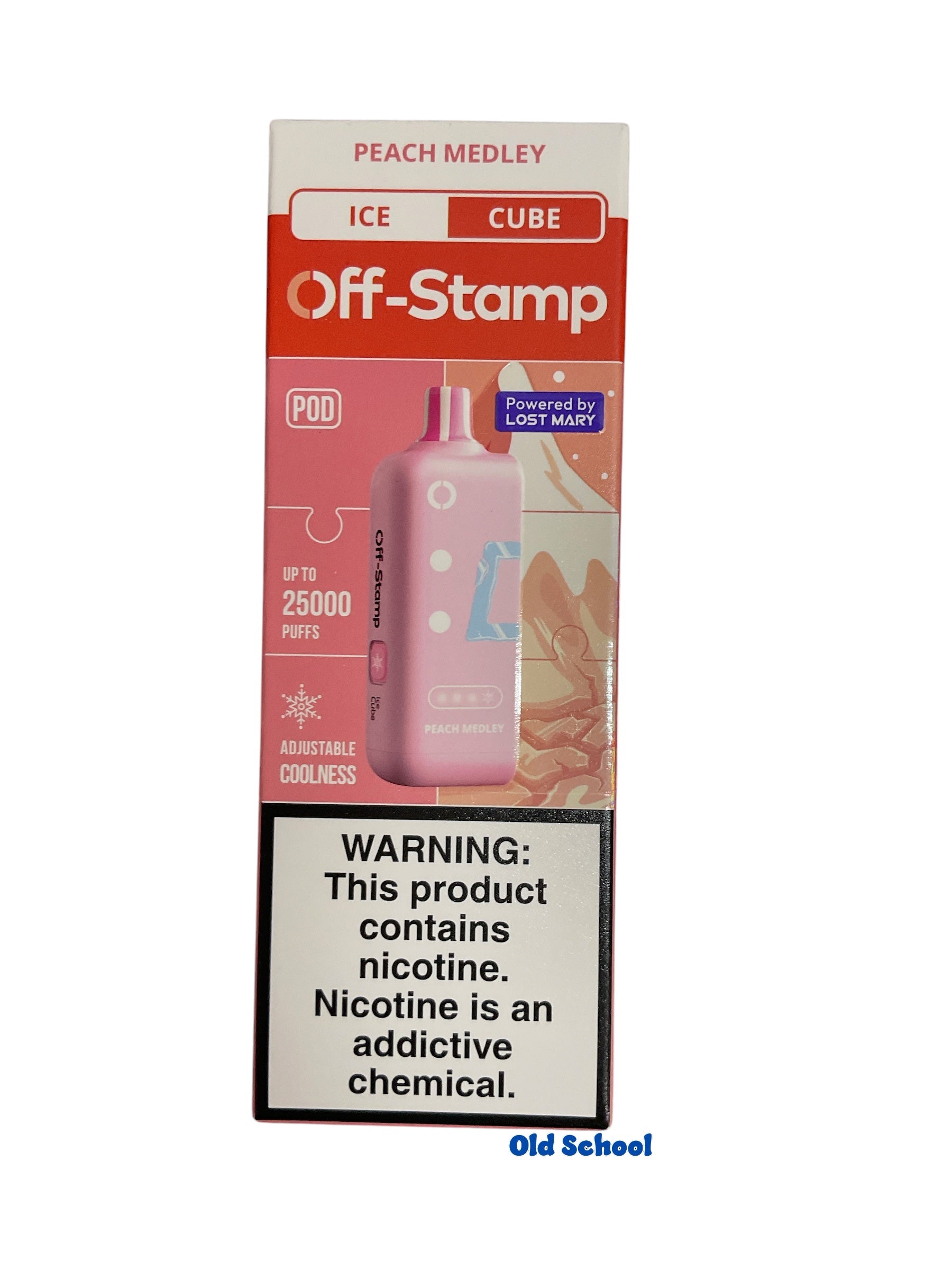 Off Stamp X Cube 25k Ice Cube Peach Medley