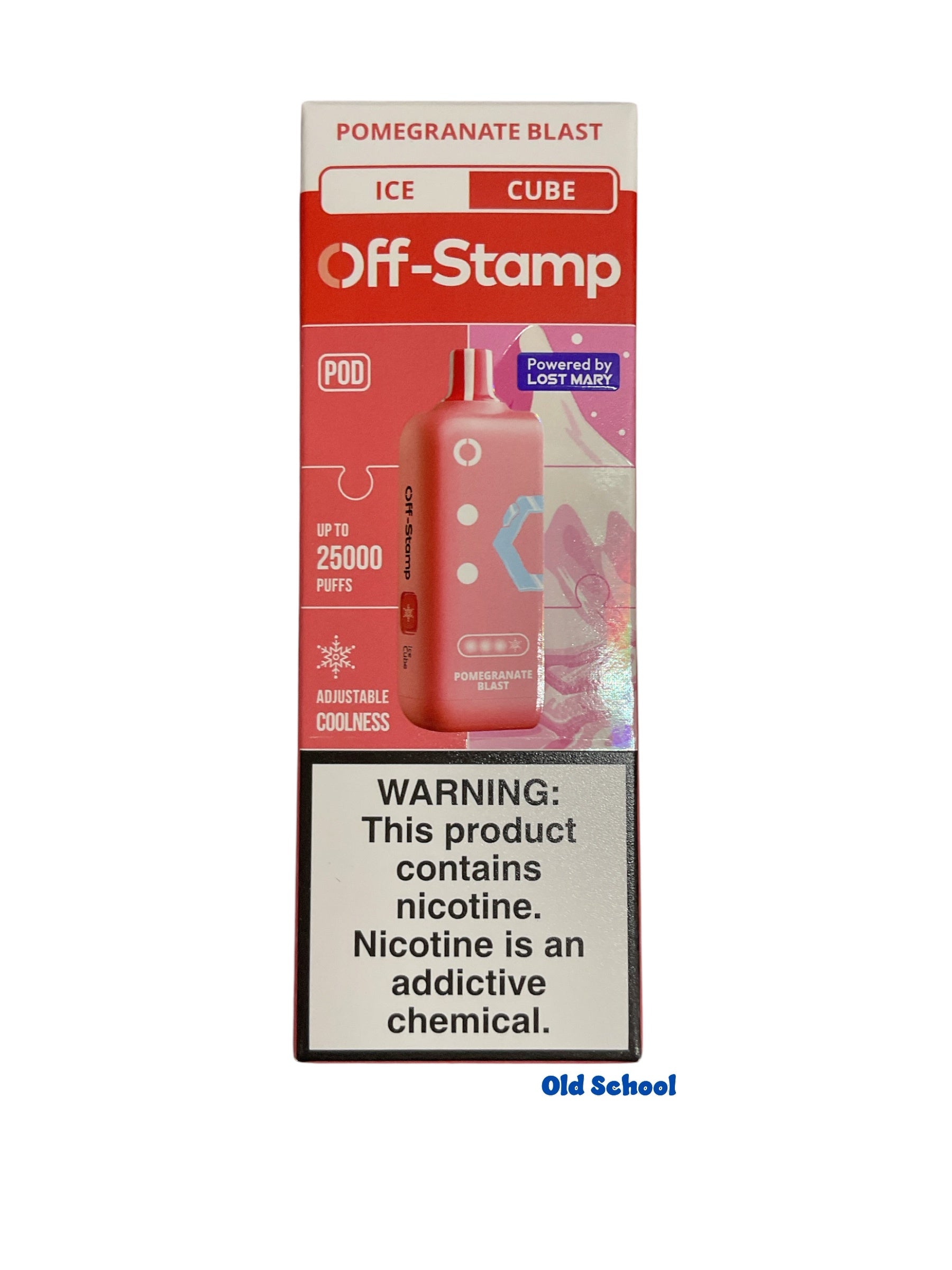 Off Stamp X Cube 25k Ice Cube Pomegranate Blast
